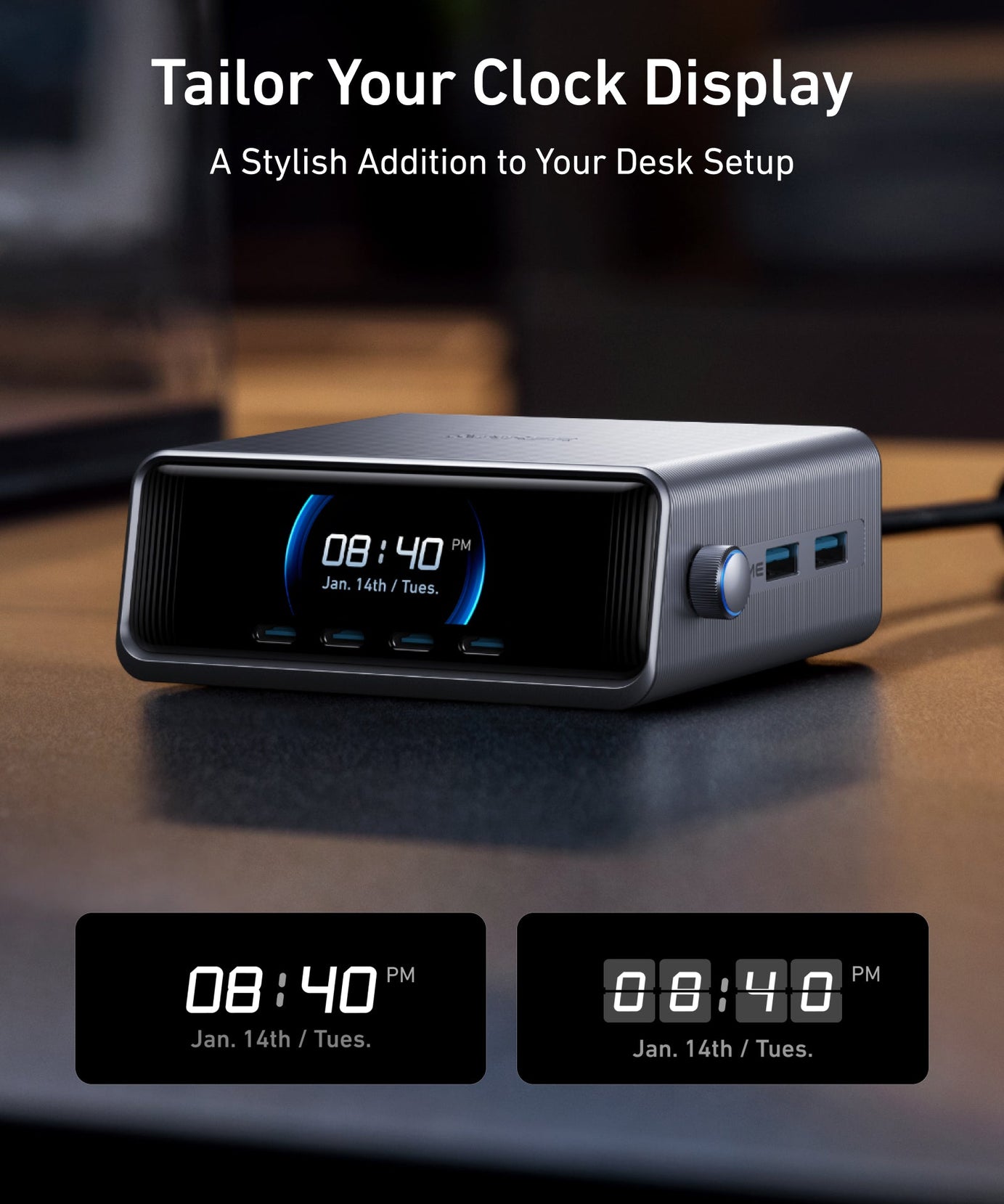 Anker Prime Charger (250W, 6 Ports, GaNPrime)