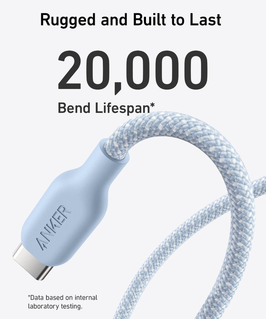Anker <b>543</b> USB-C to USB-C Cable (Bio-Braided)