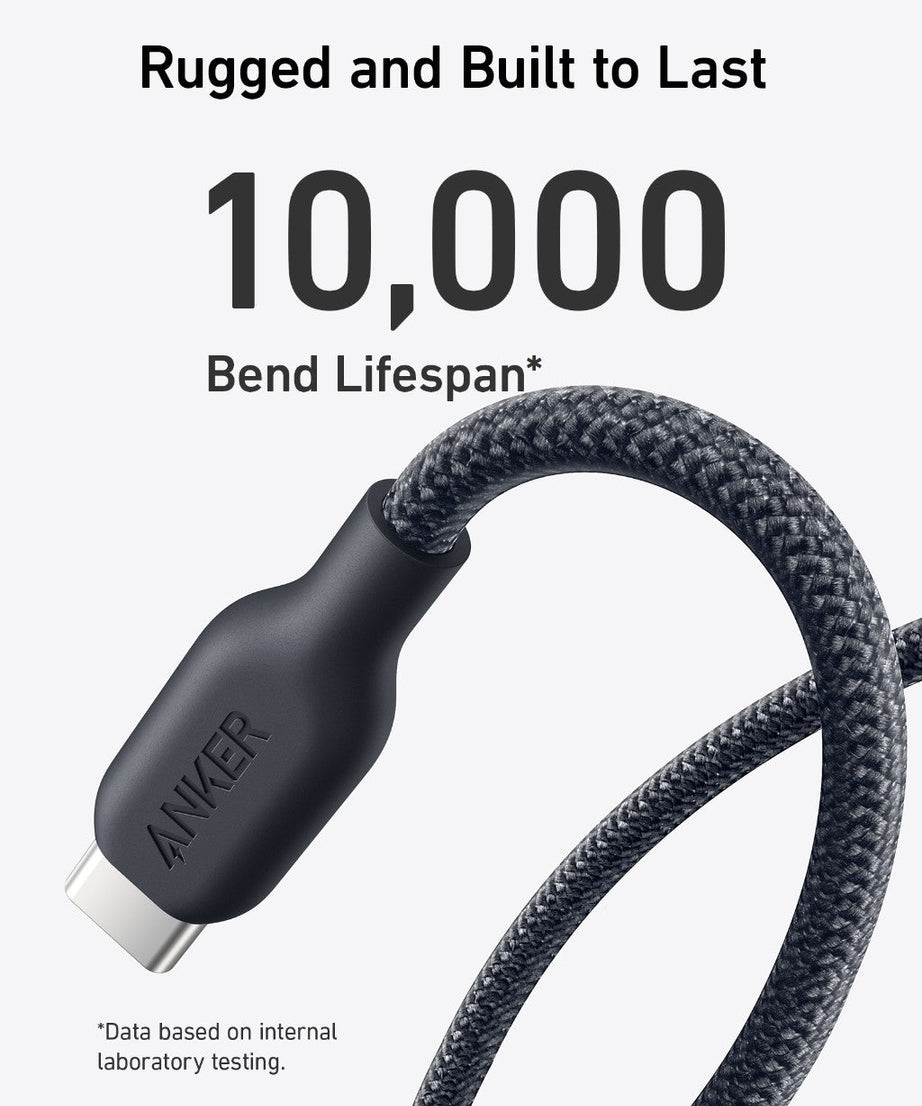 Anker <b>543</b> USB-C to USB-C Cable (Bio-Braided)