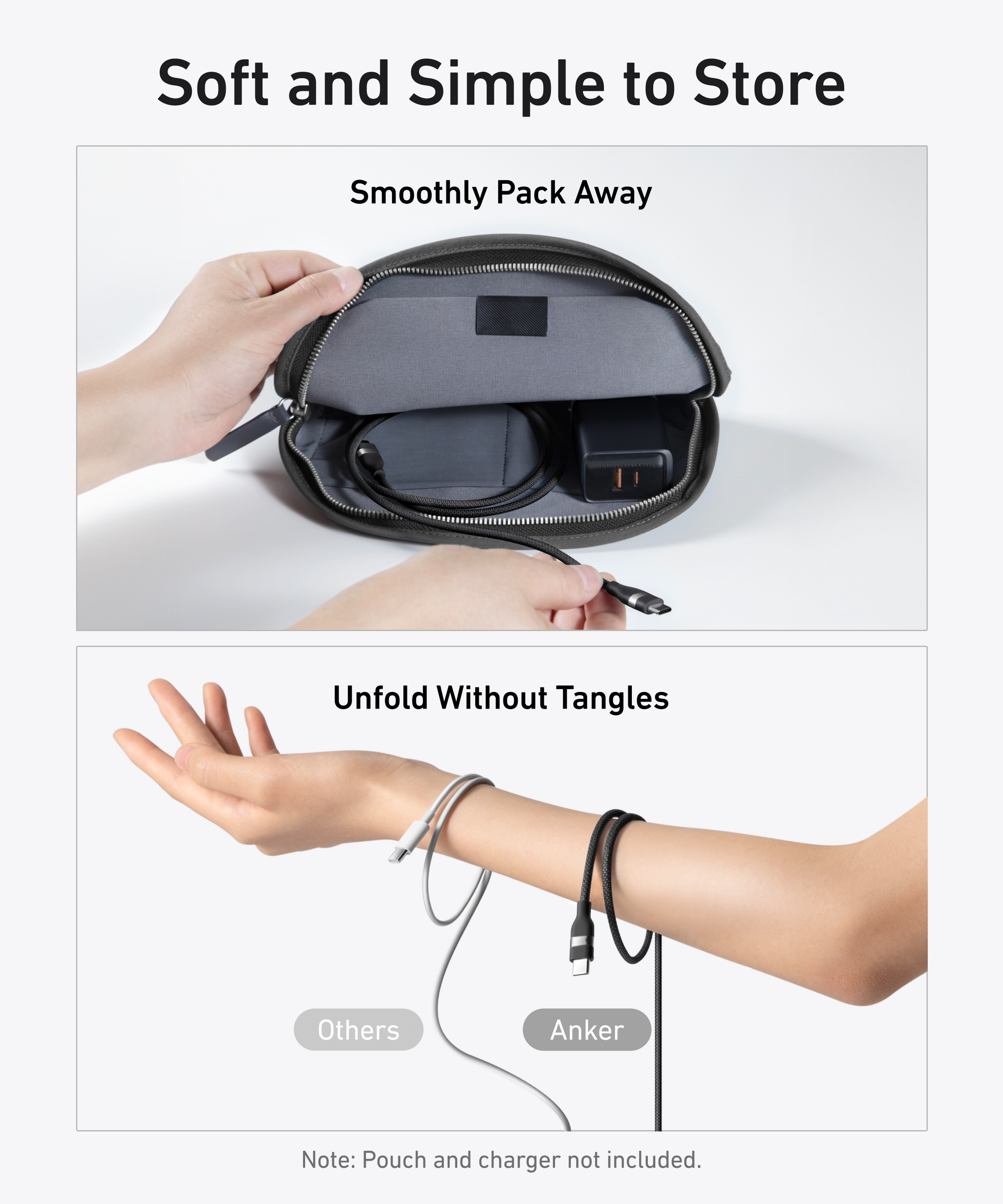 Anker Laptop Power Bank (25K, 165W, Built-In and Retractable Cables)