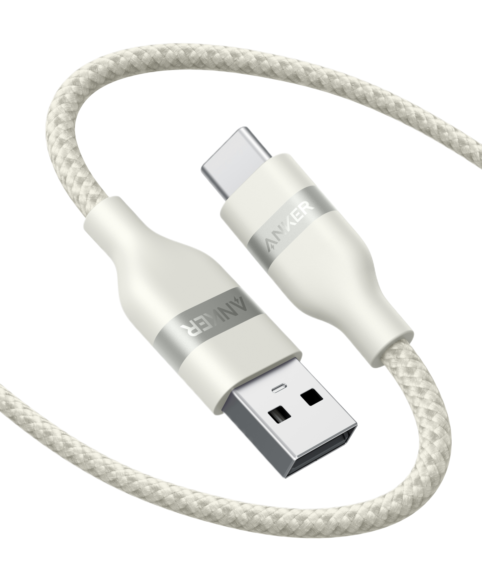 Anker USB-A to USB-C Cable (3 ft / 6 ft, Upcycled-Braided)