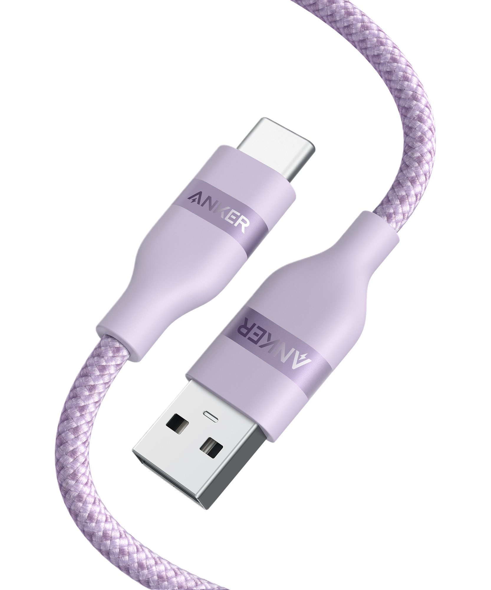 Anker USB-A to USB-C Cable (3 ft / 6 ft, Upcycled-Braided)