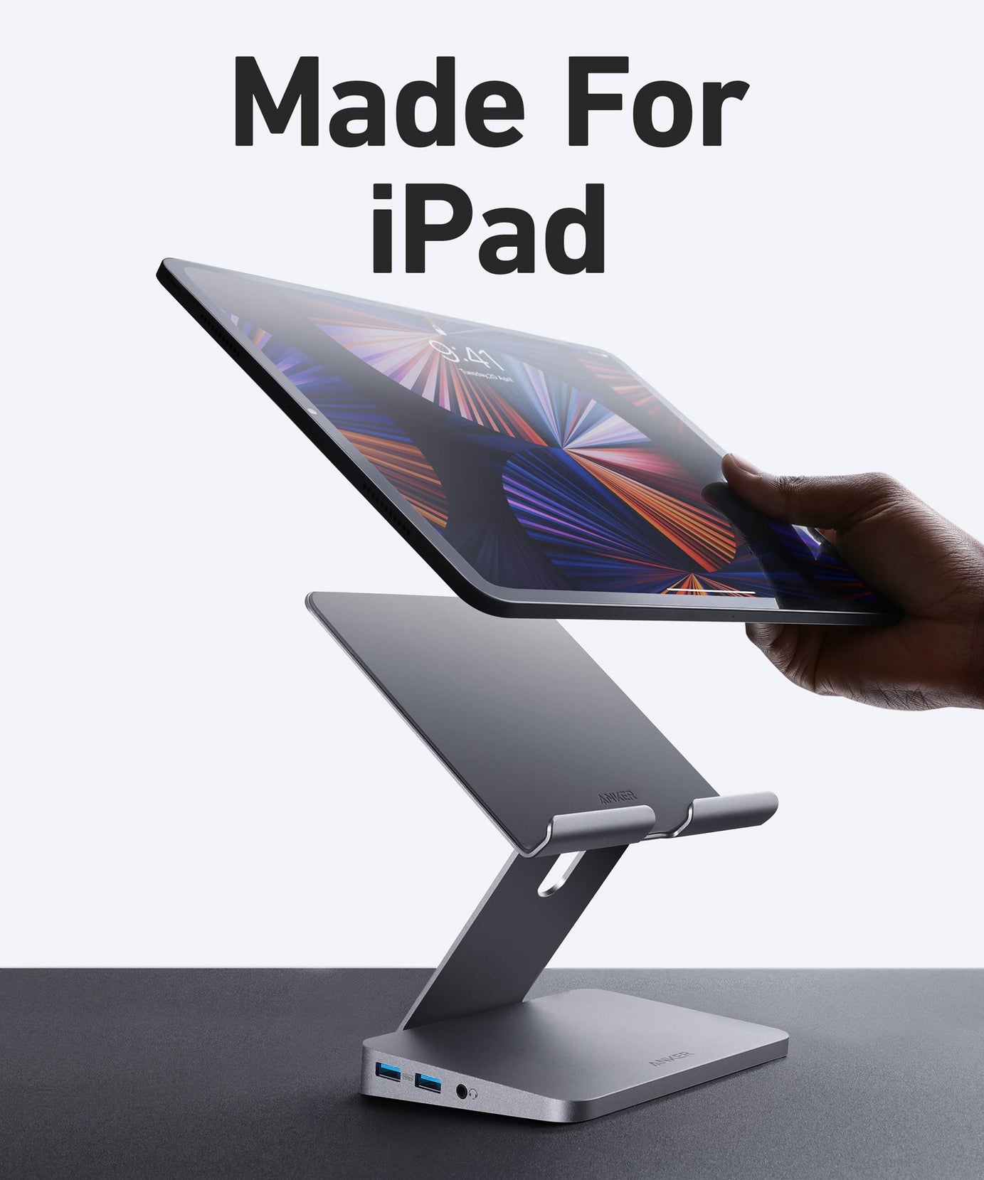 Anker 551 USB-C Hub (8-in-1, Tablet Stand)