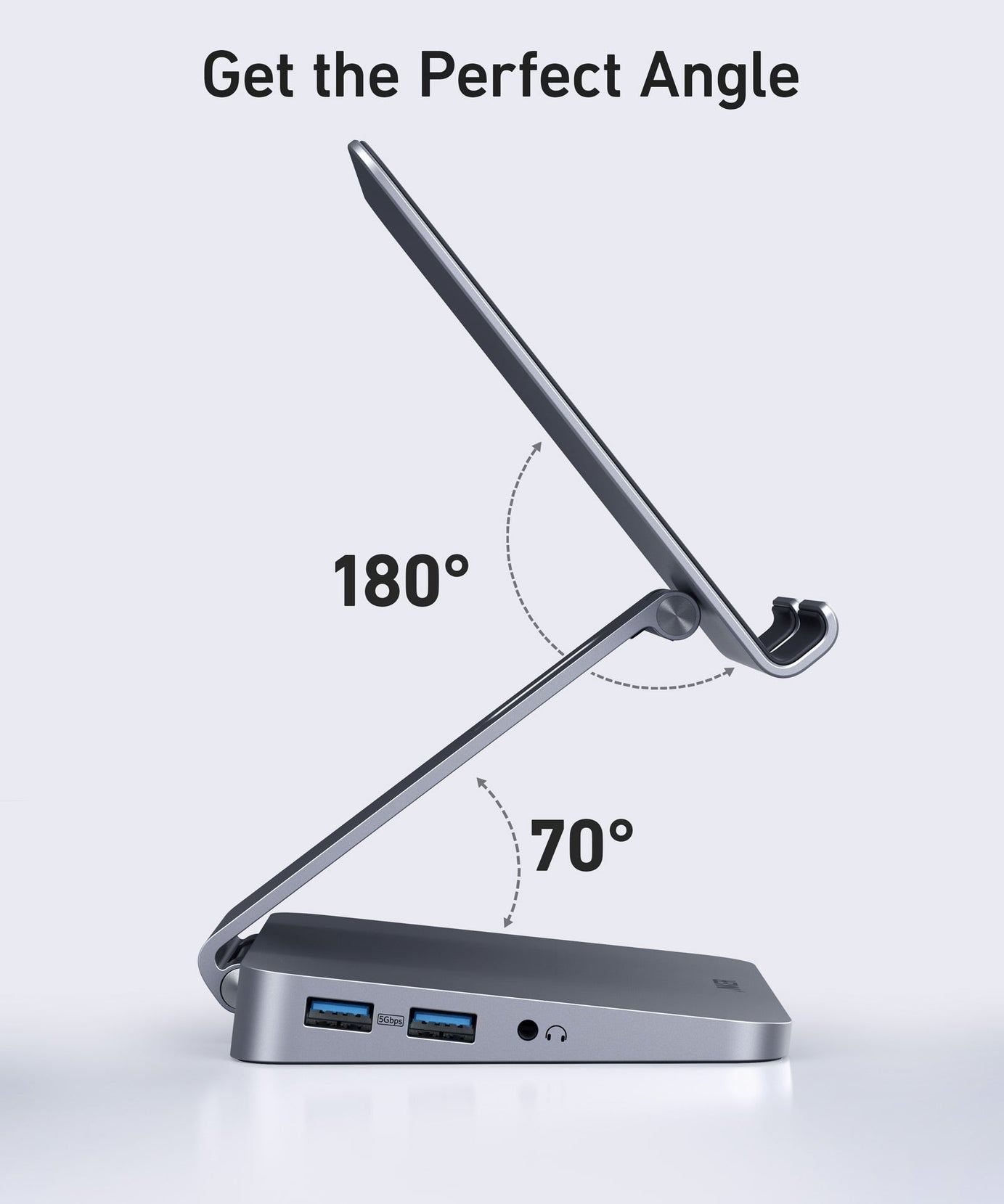 Anker 551 USB-C Hub (8-in-1, Tablet Stand)
