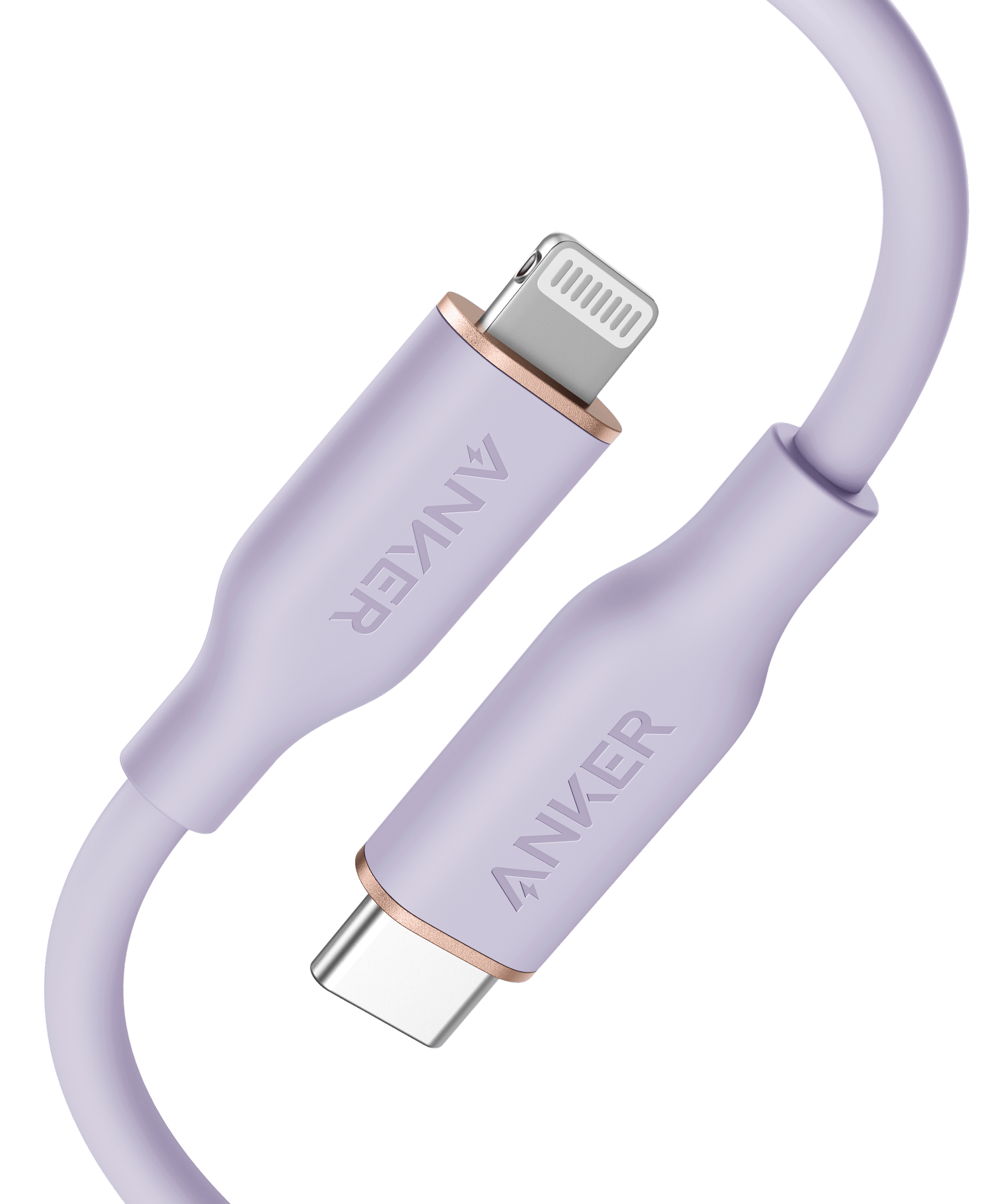 Anker <b>641</b> USB-C to Lightning Cable (Flow, Silicone)