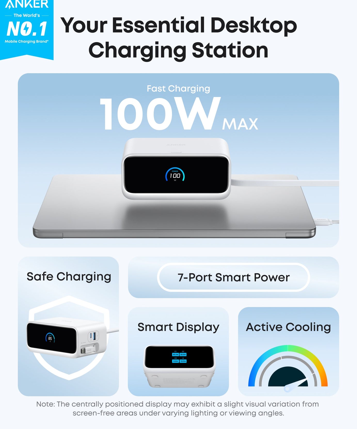Anker Nano Charging Station (7-in-1, 100W)