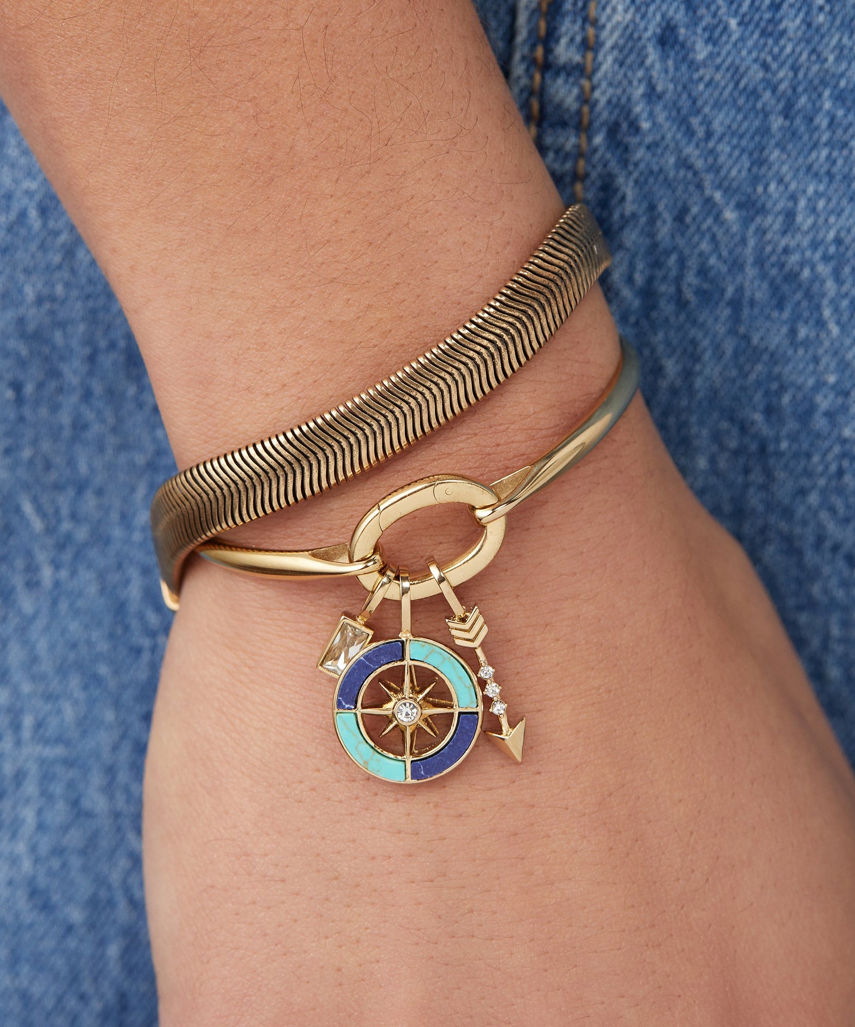 New Beginnings Trio Interchangeable Charm Bracelet