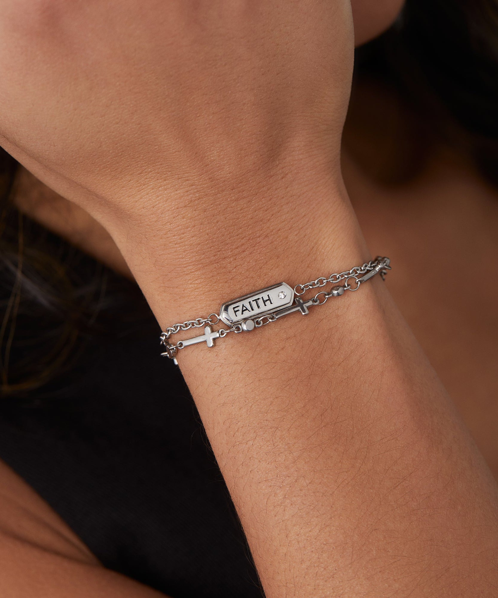 Faith Stranded™ Bracelet Set