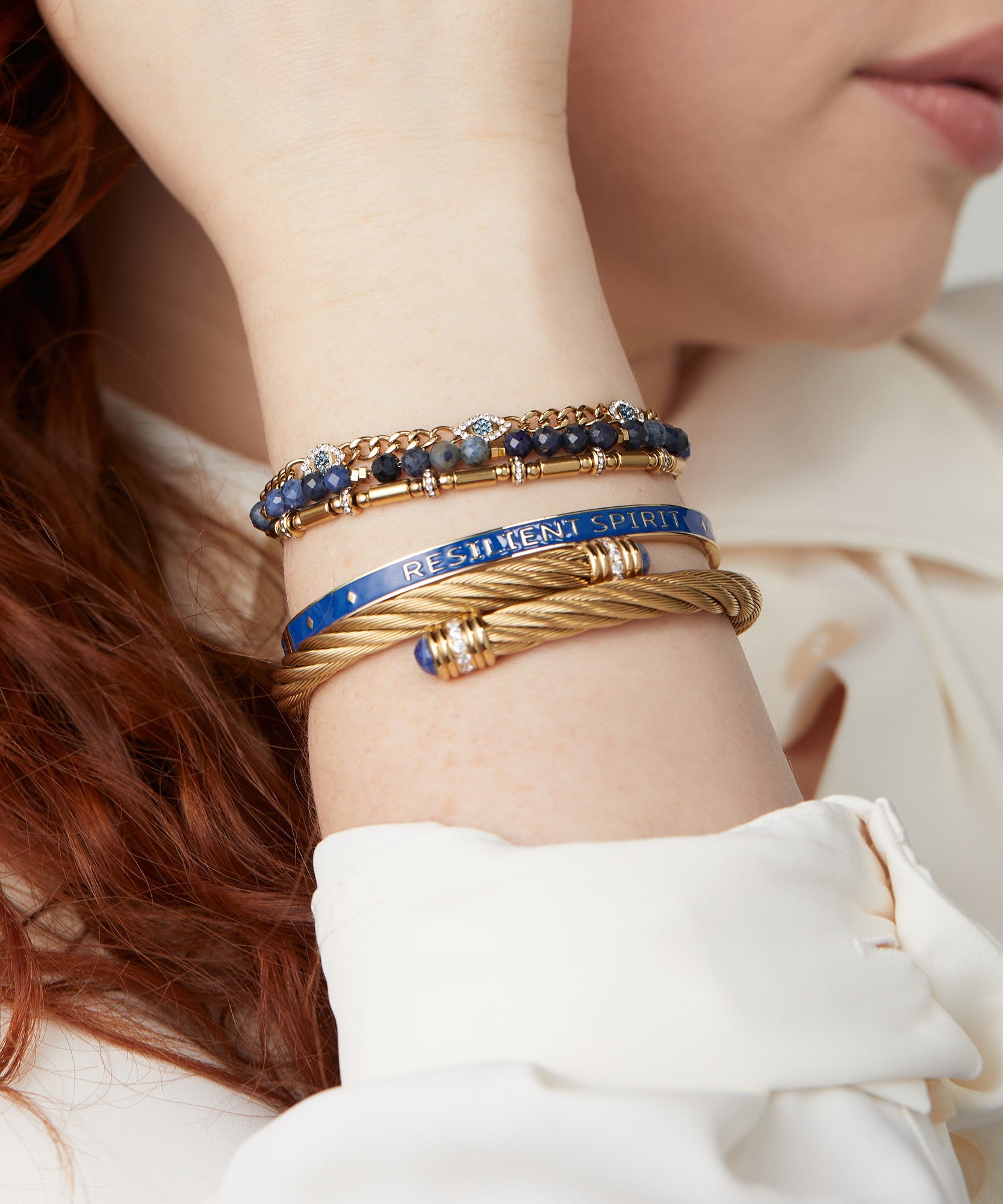 Evil Eye Stranded™ Bracelet Set