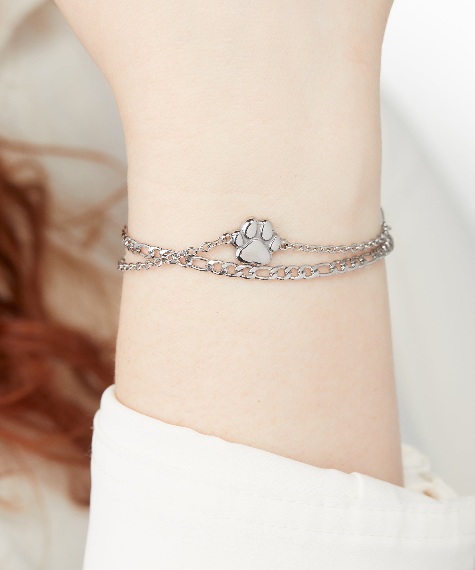 Paw Print Stranded™ Bracelet Set