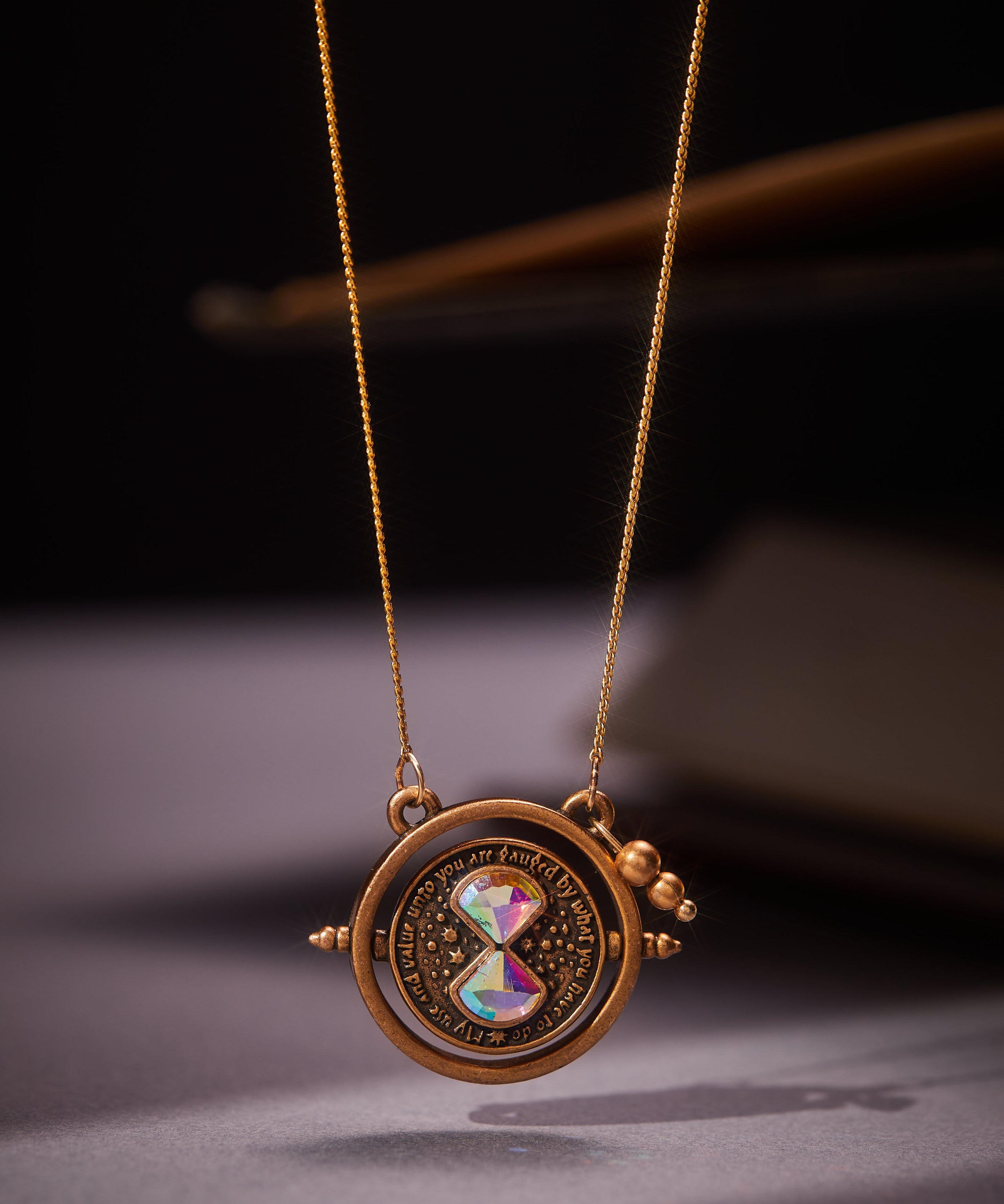 Harry Potter™ Time Turner Spinner Necklace