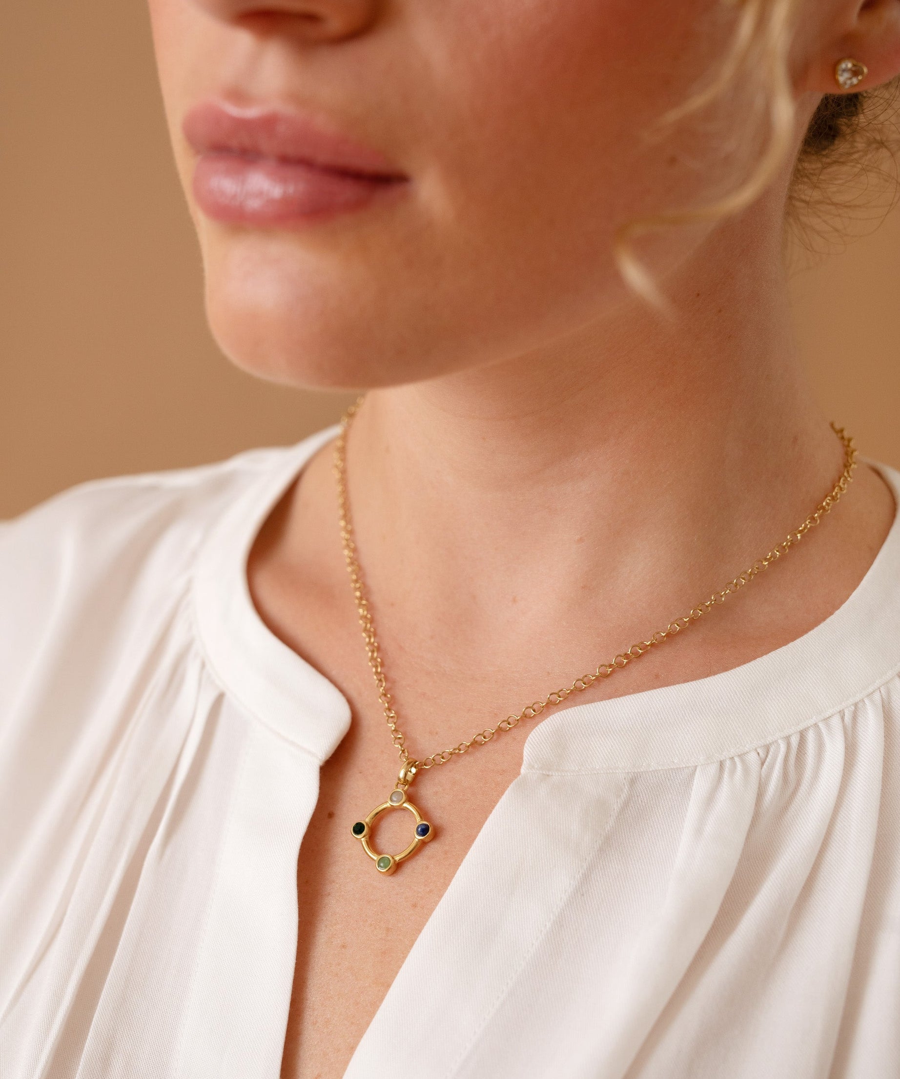 Wife Hidden Message Acrostic Necklace