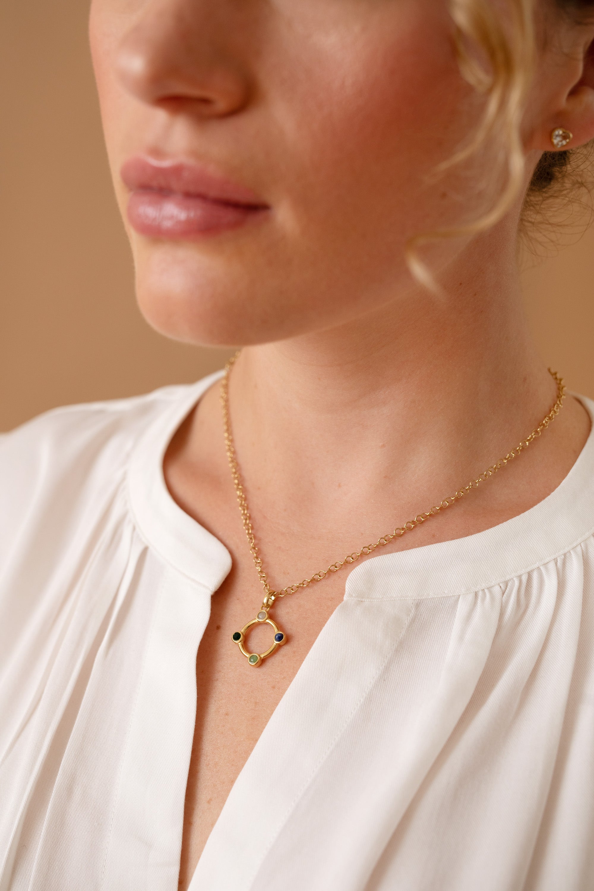 Wife Hidden Message Acrostic Necklace
