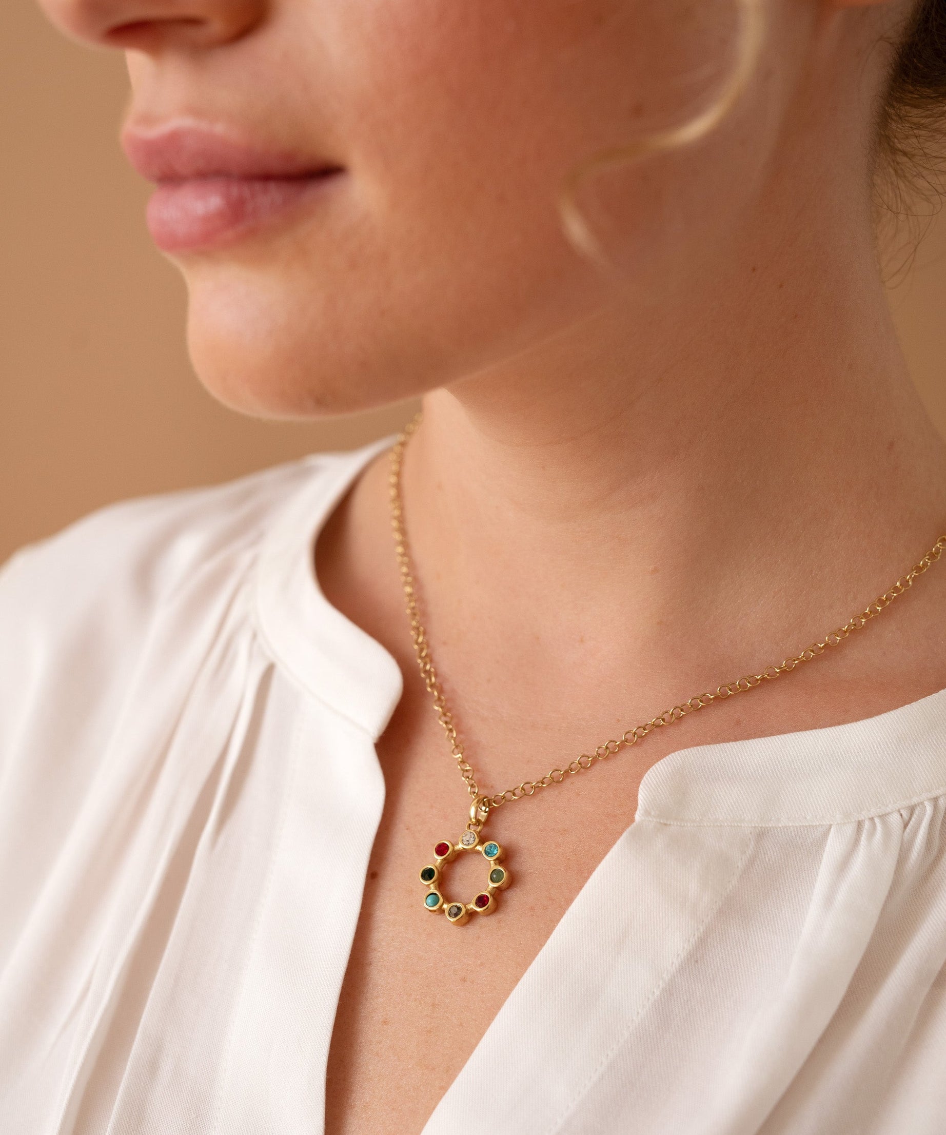 Daughter Hidden Message Acrostic Necklace