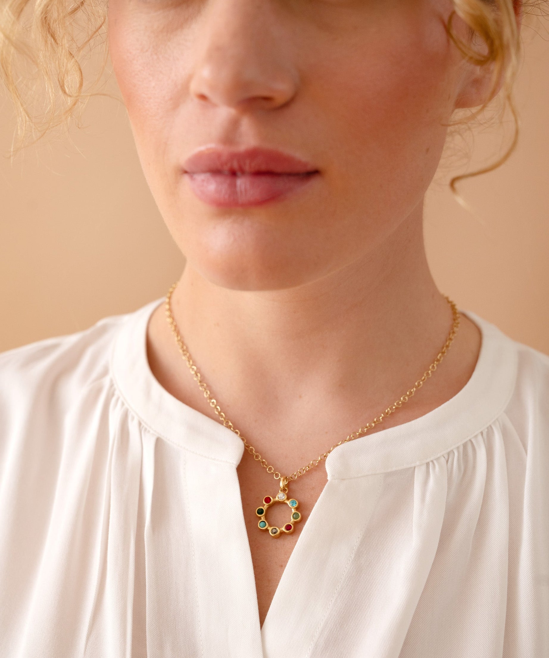 Daughter Hidden Message Acrostic Necklace