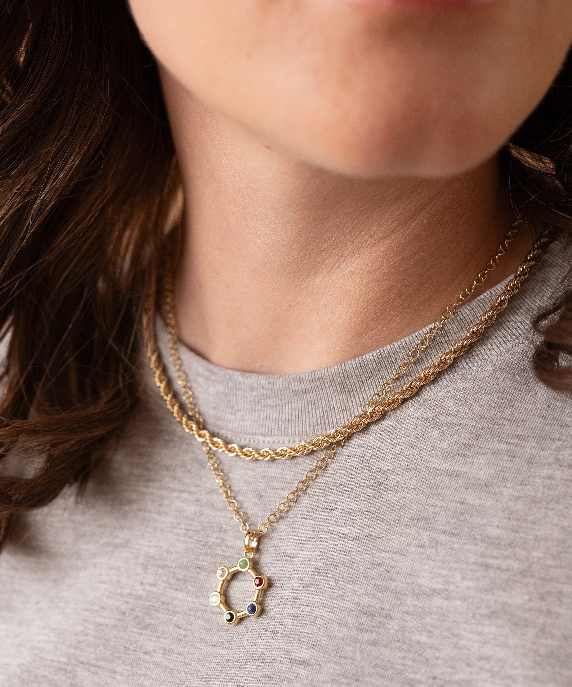 Friend Hidden Message Acrostic Necklace