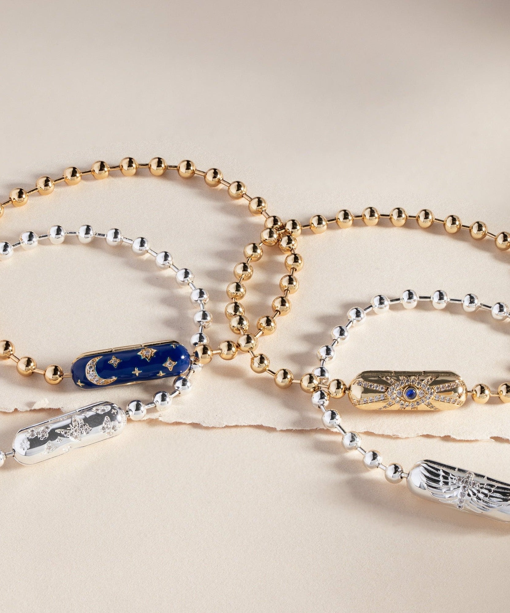 Evil Eye Barrel Closure Bracelet