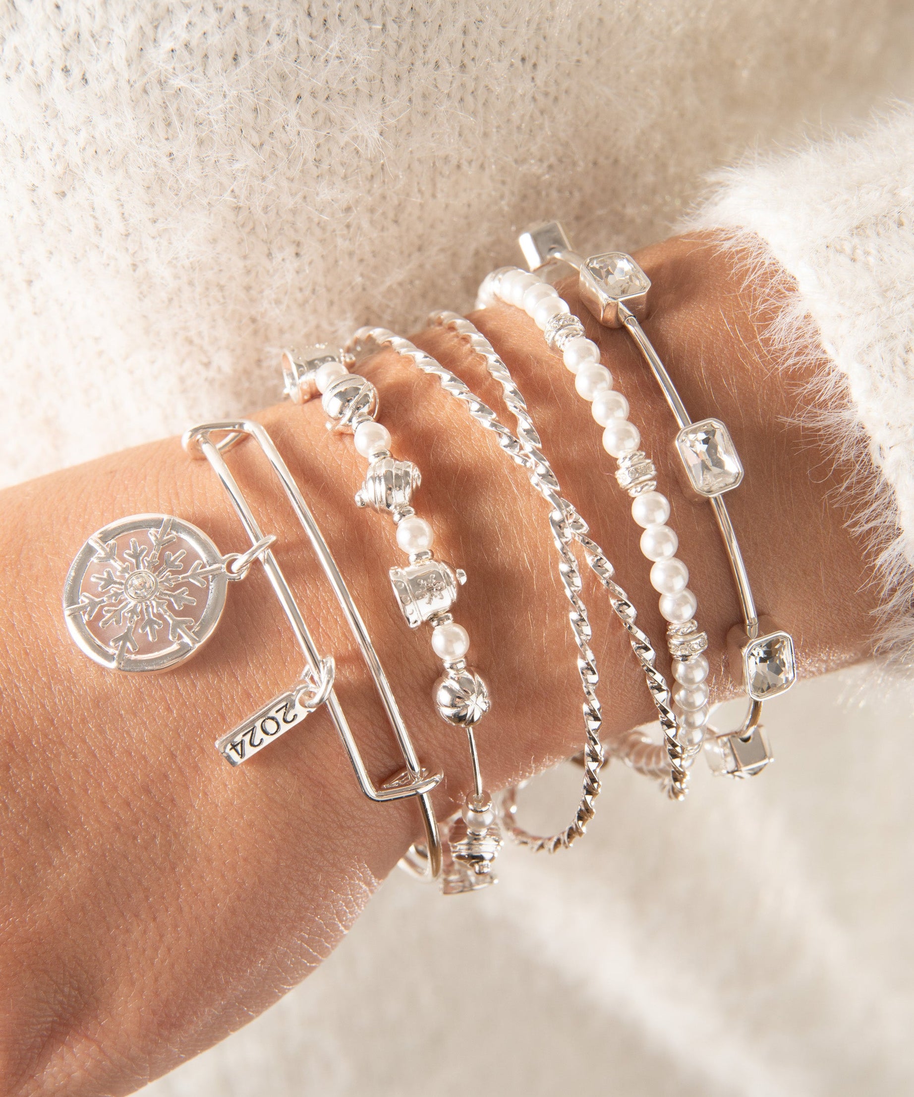 Bells Beaded Bangle