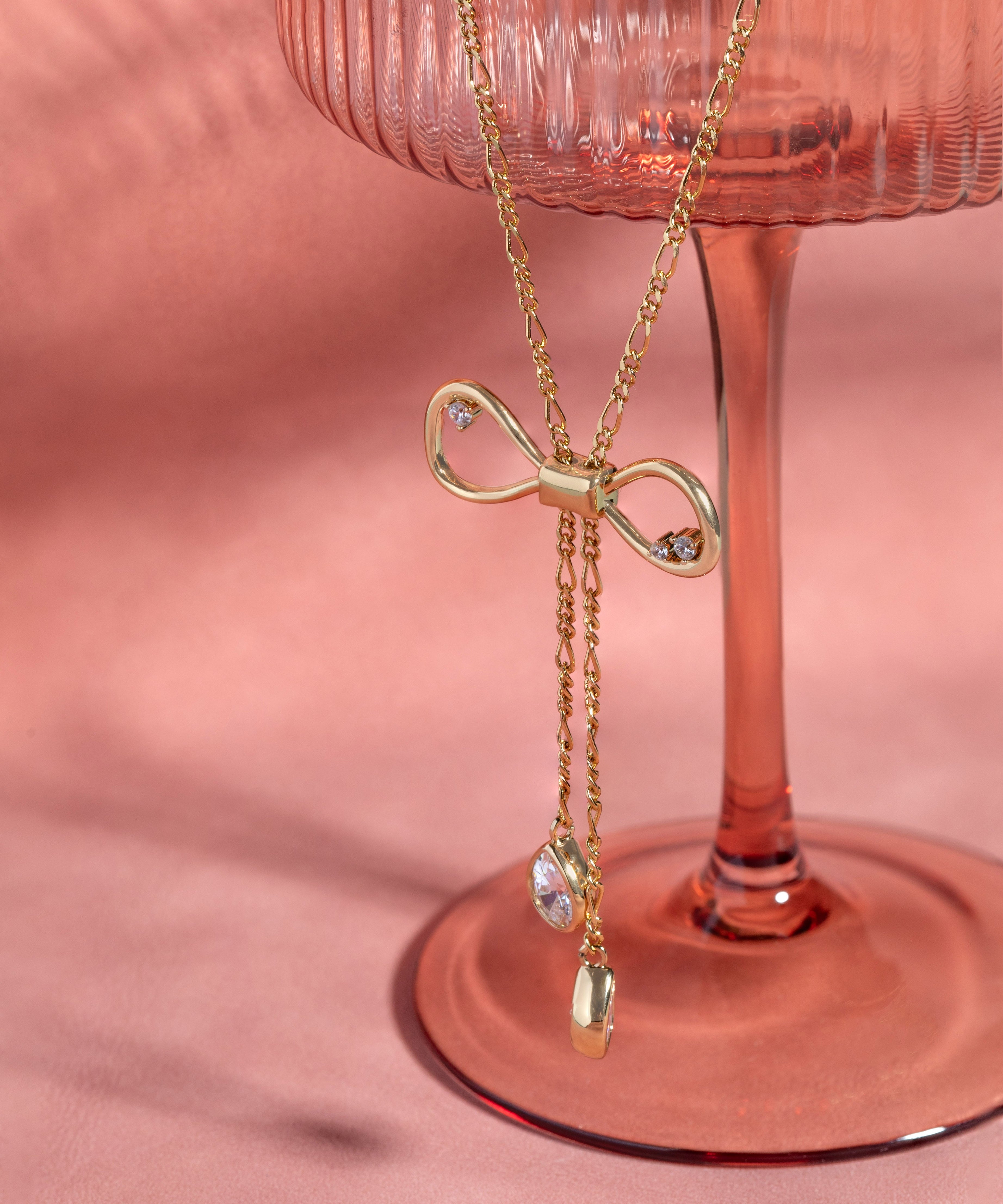 Coquette Bow Necklace