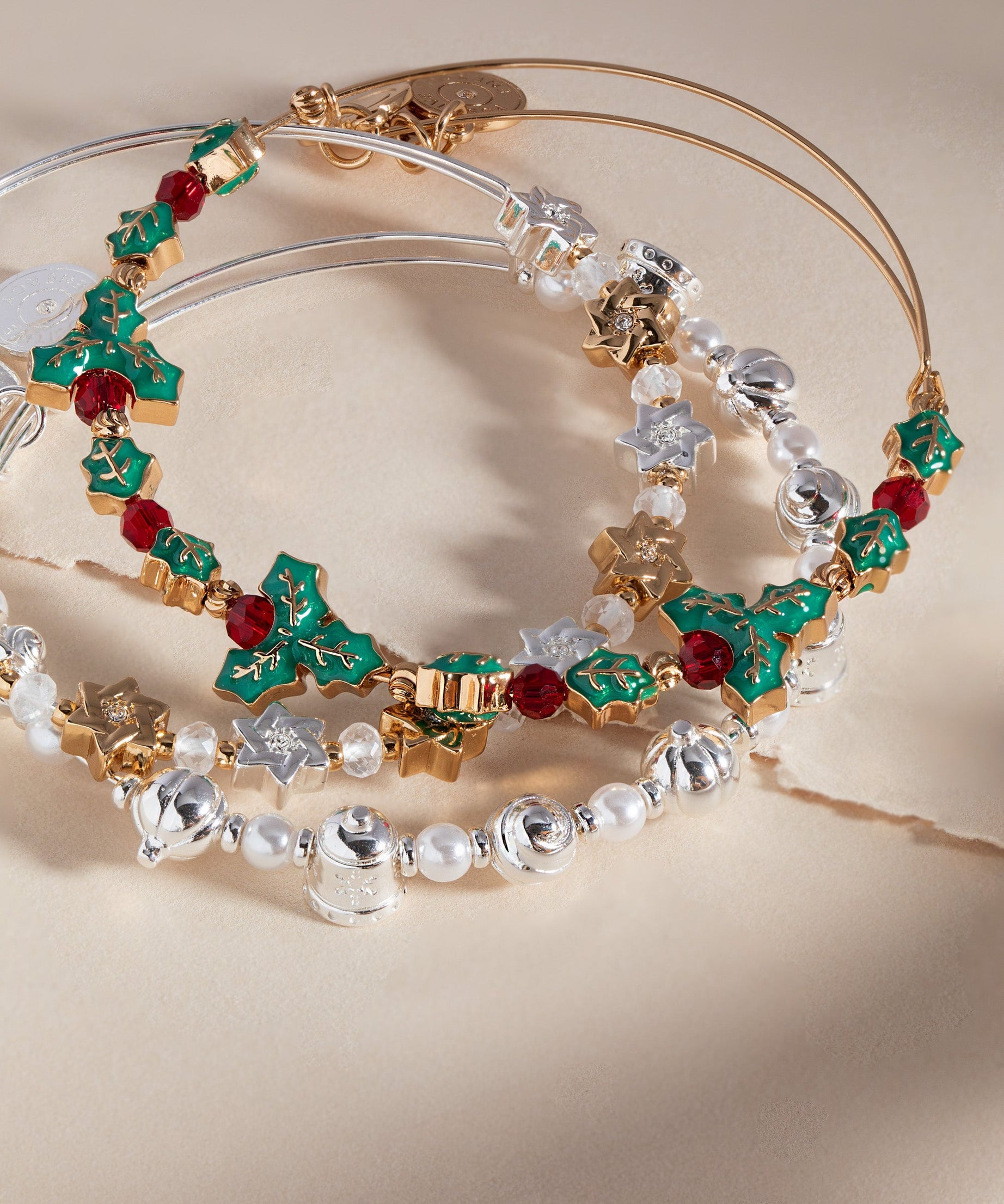 Star of David Beaded Bangle