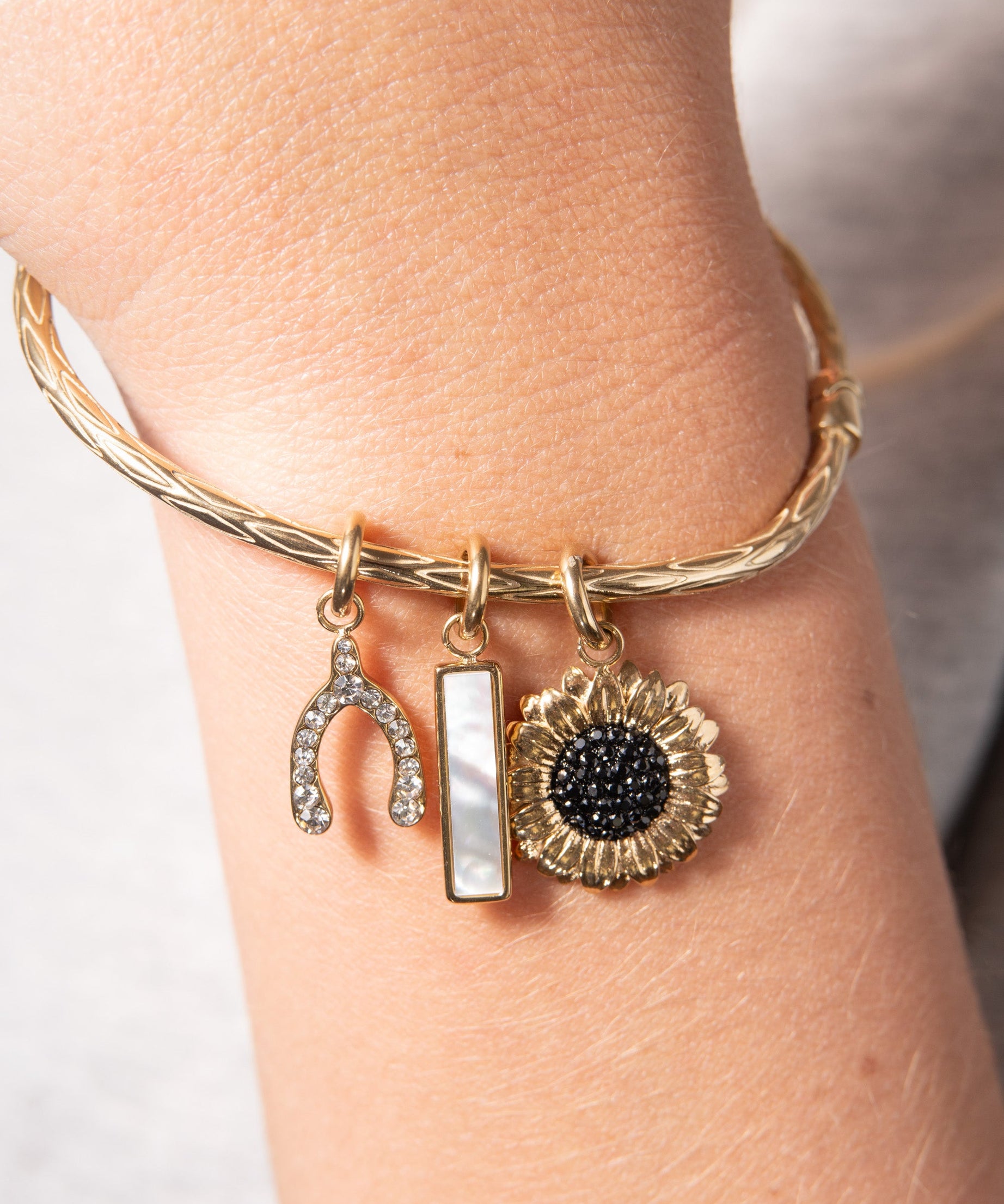 Pave Wishbone Interchangeable Charm
