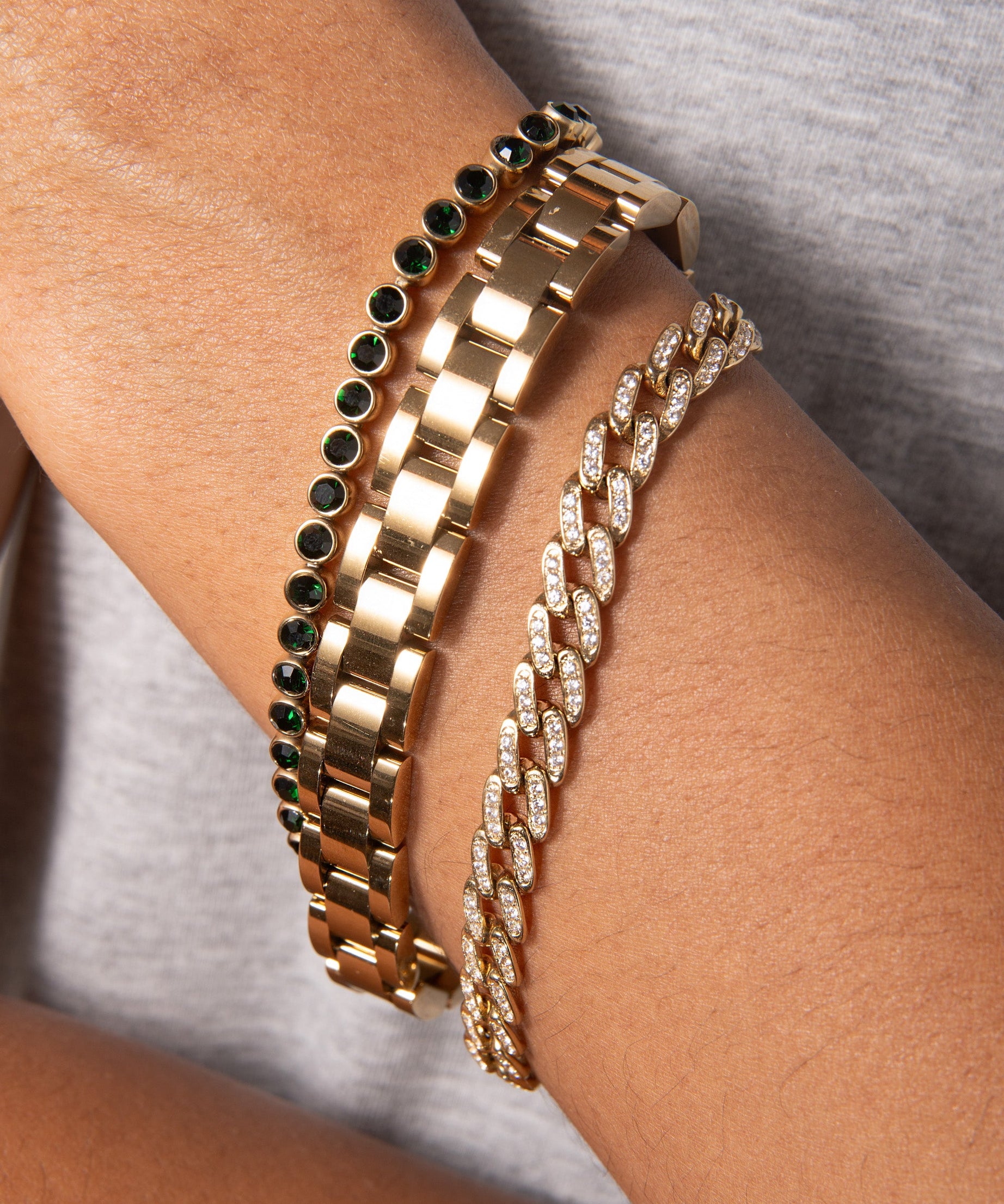 Chunky Watch Strap Bracelet