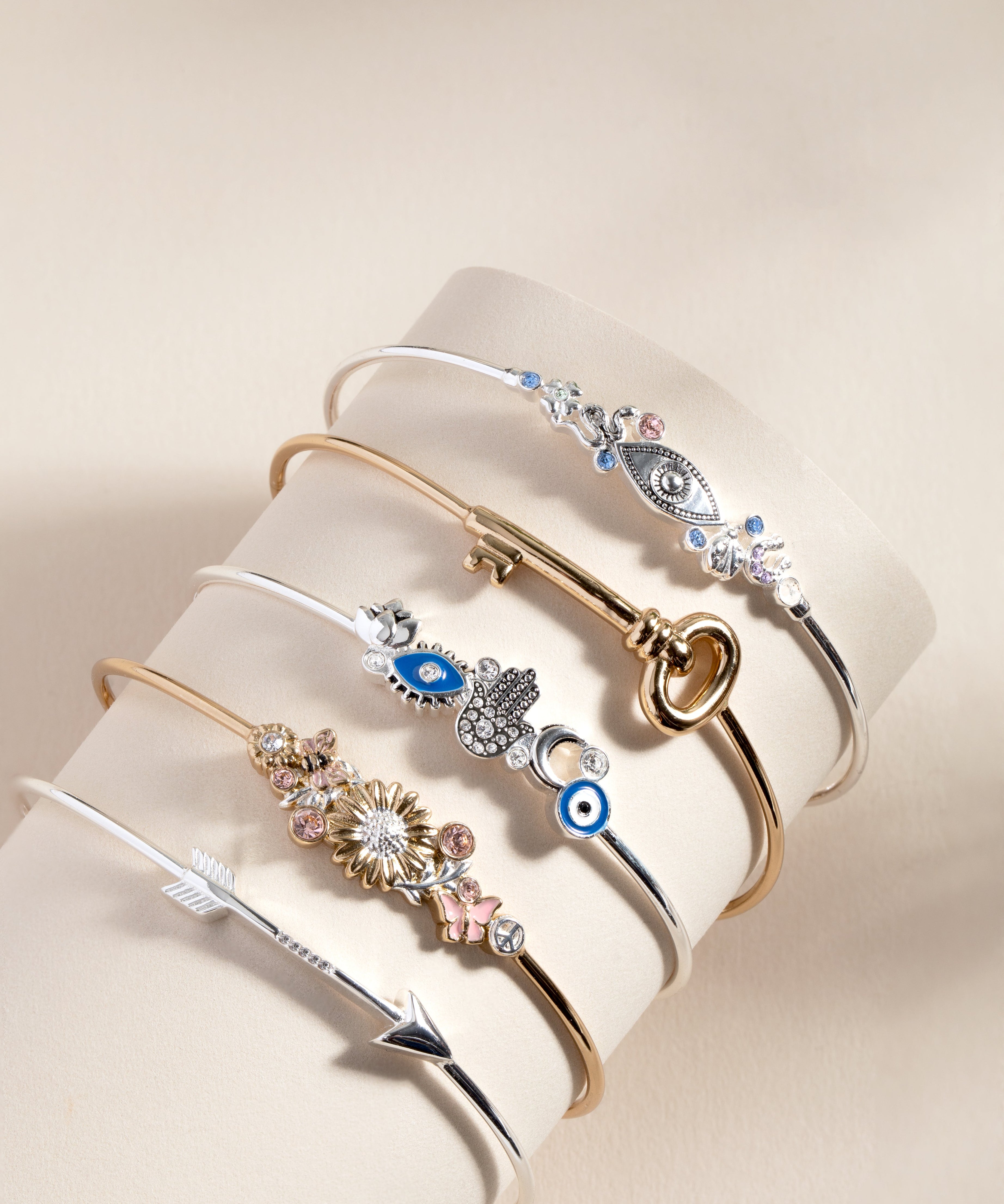 Evil Eye Inline Bangle