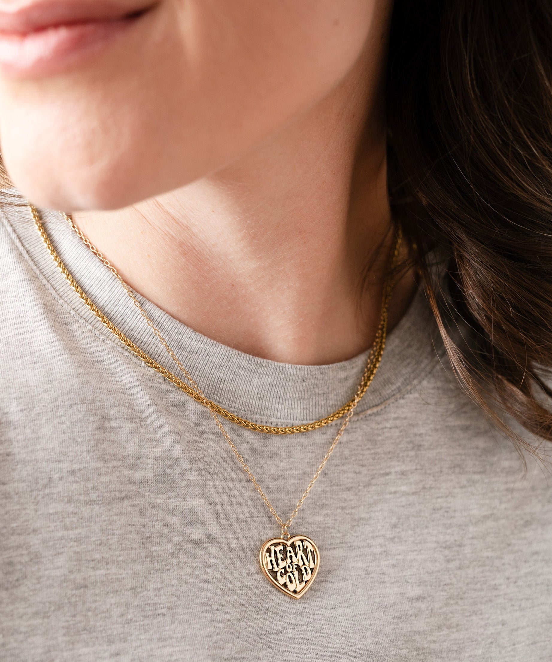 Wheat Chain Charm & Layering Necklace