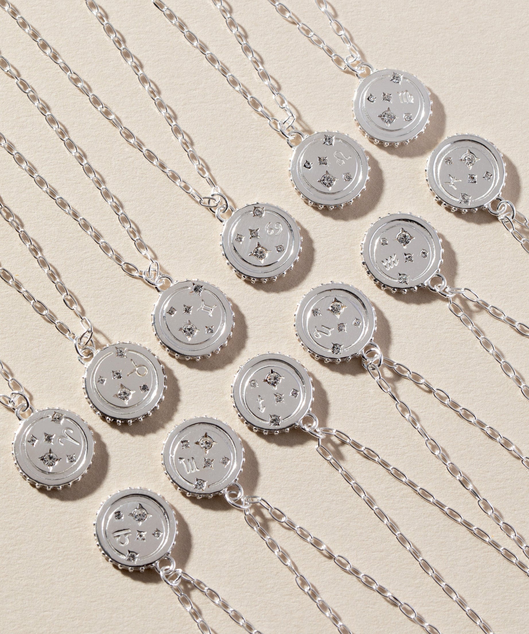 Aquarius Zodiac Precious Necklace