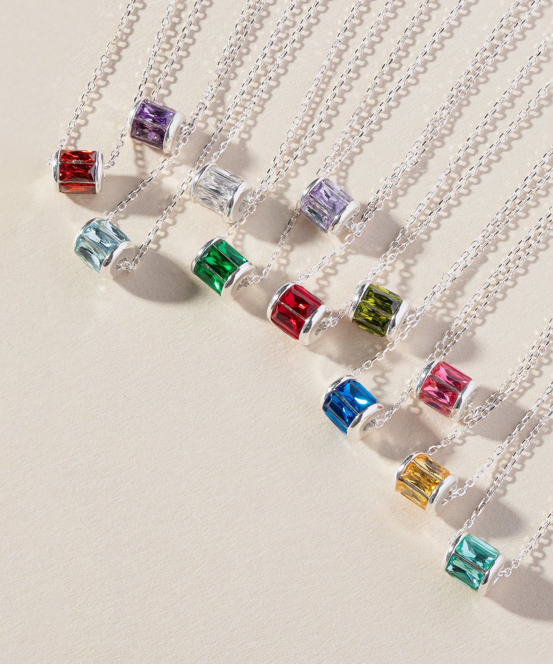 February Birthstone Precious Pendant Necklace