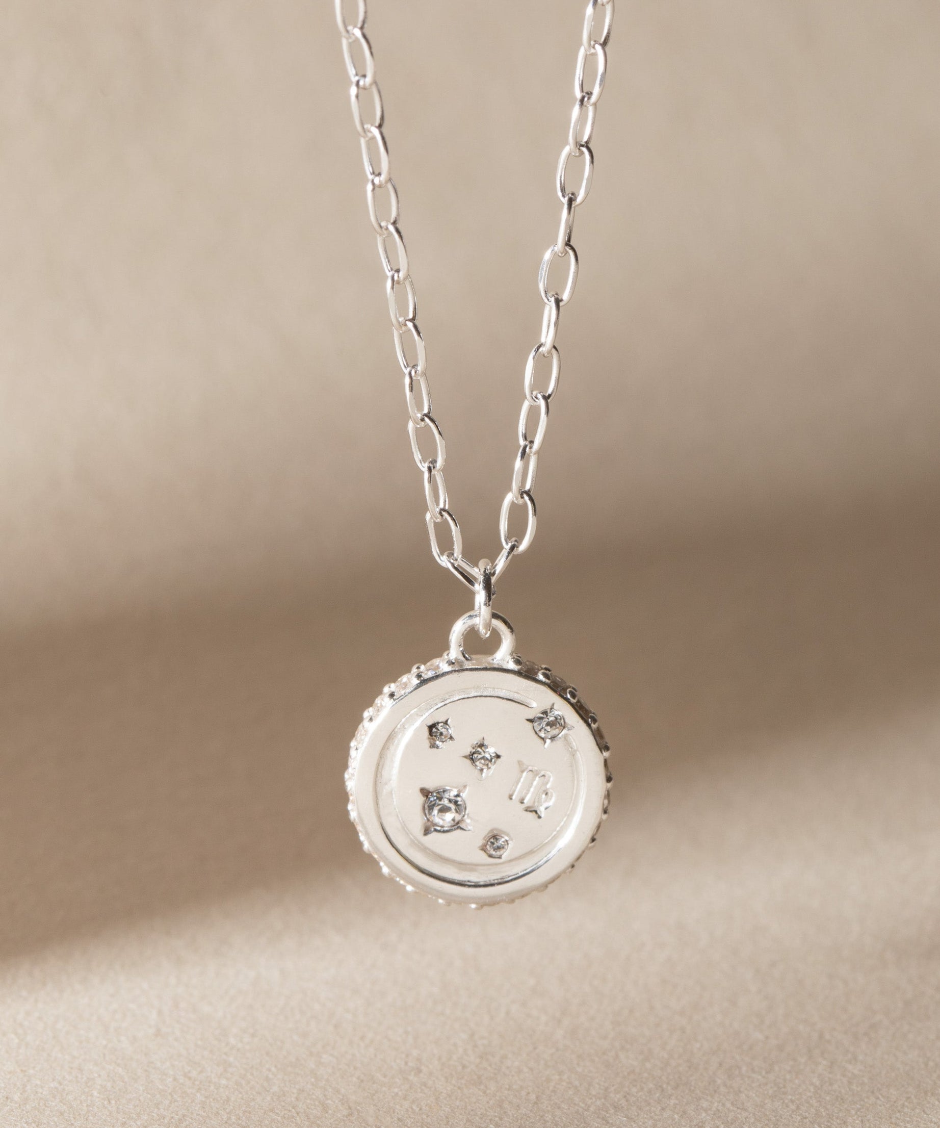 Virgo Zodiac Precious Necklace