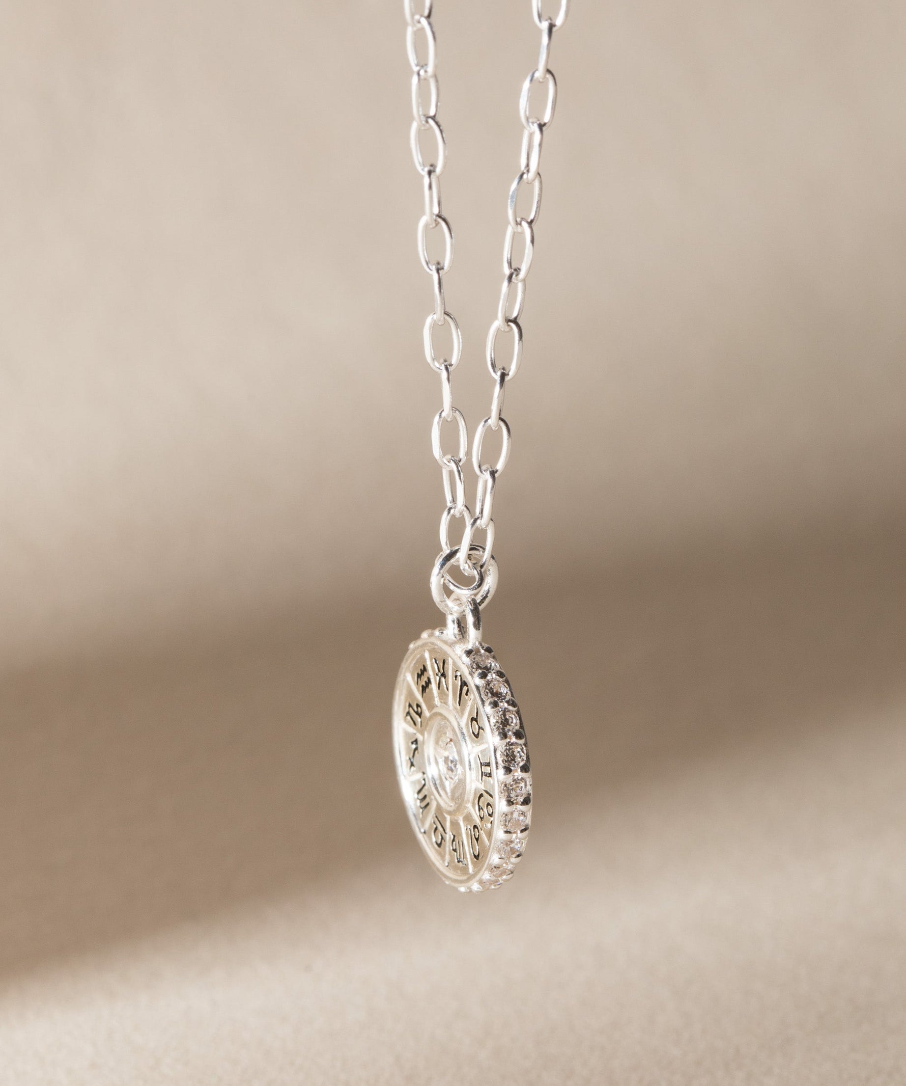 Virgo Zodiac Precious Necklace