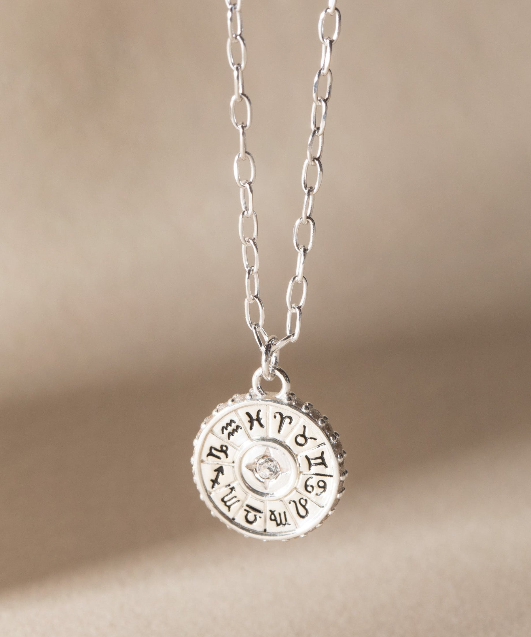 Virgo Zodiac Precious Necklace