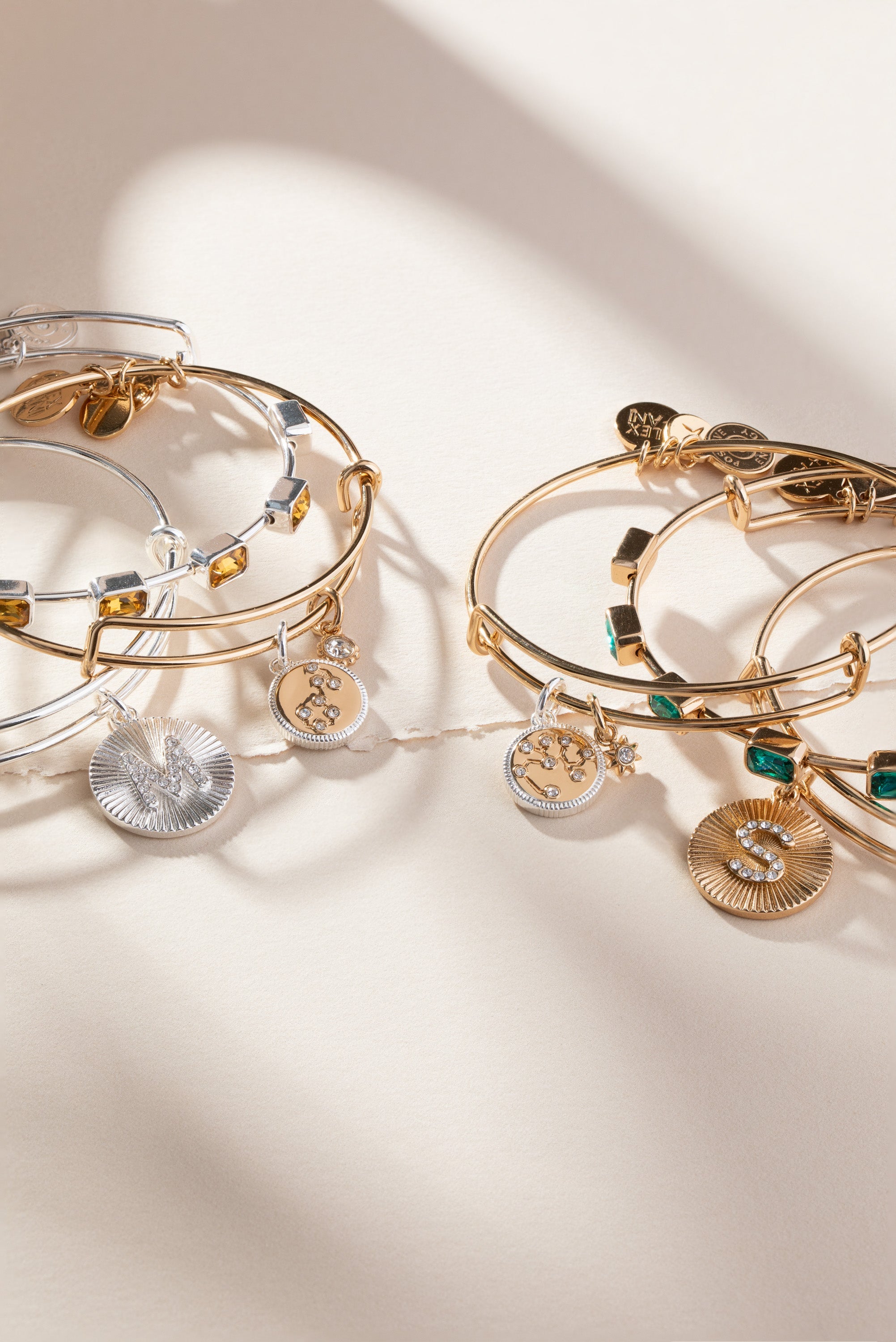 November Birthstone Emerald Cut Bangle