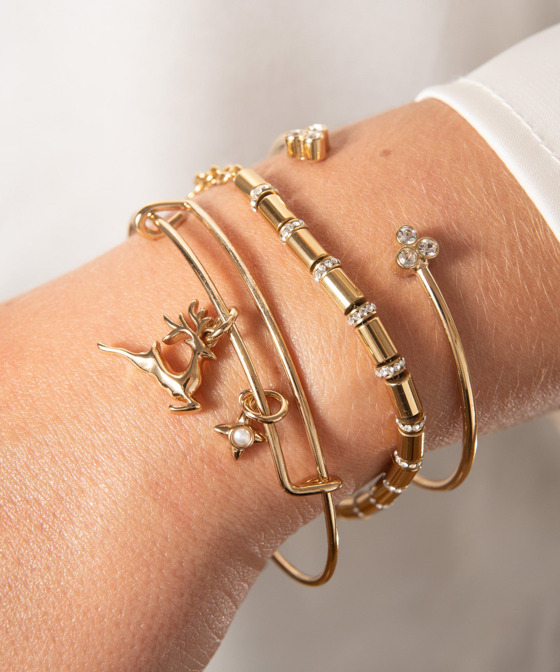 Holiday Reindeer Bangle