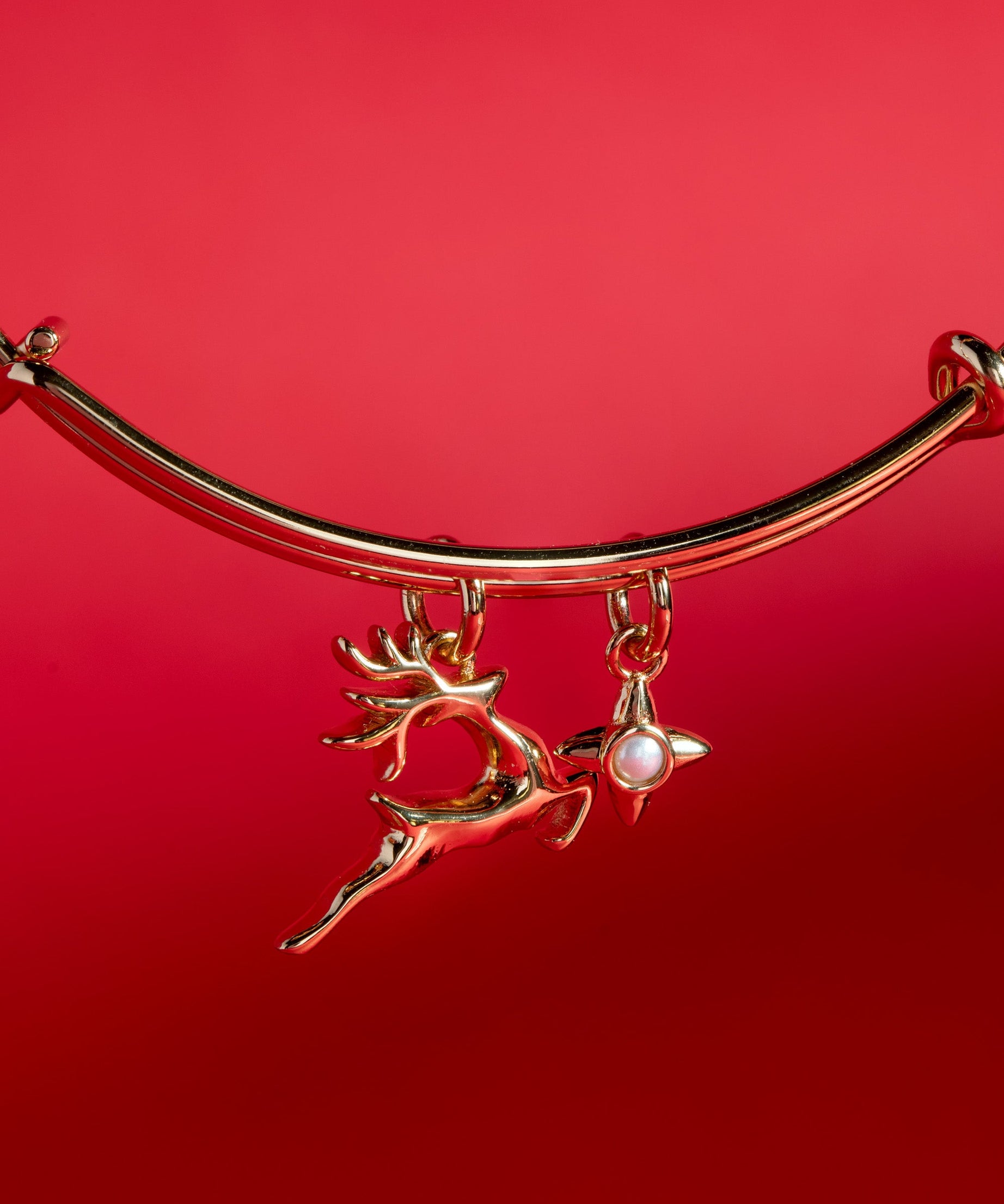 Holiday Reindeer Bangle
