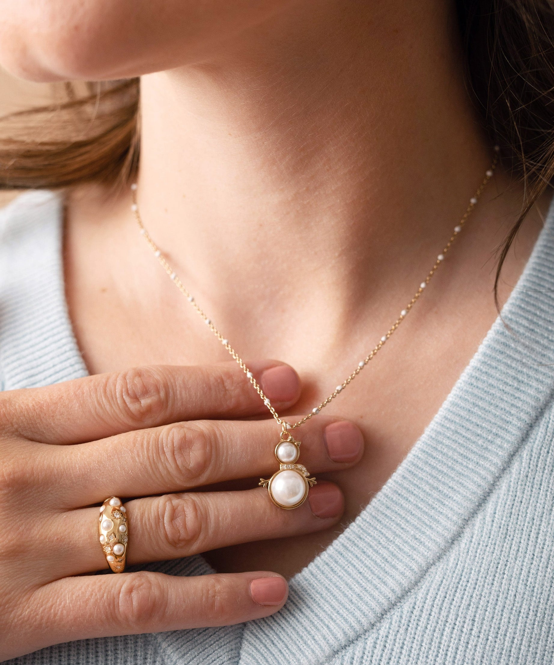 Snowwoman Necklace