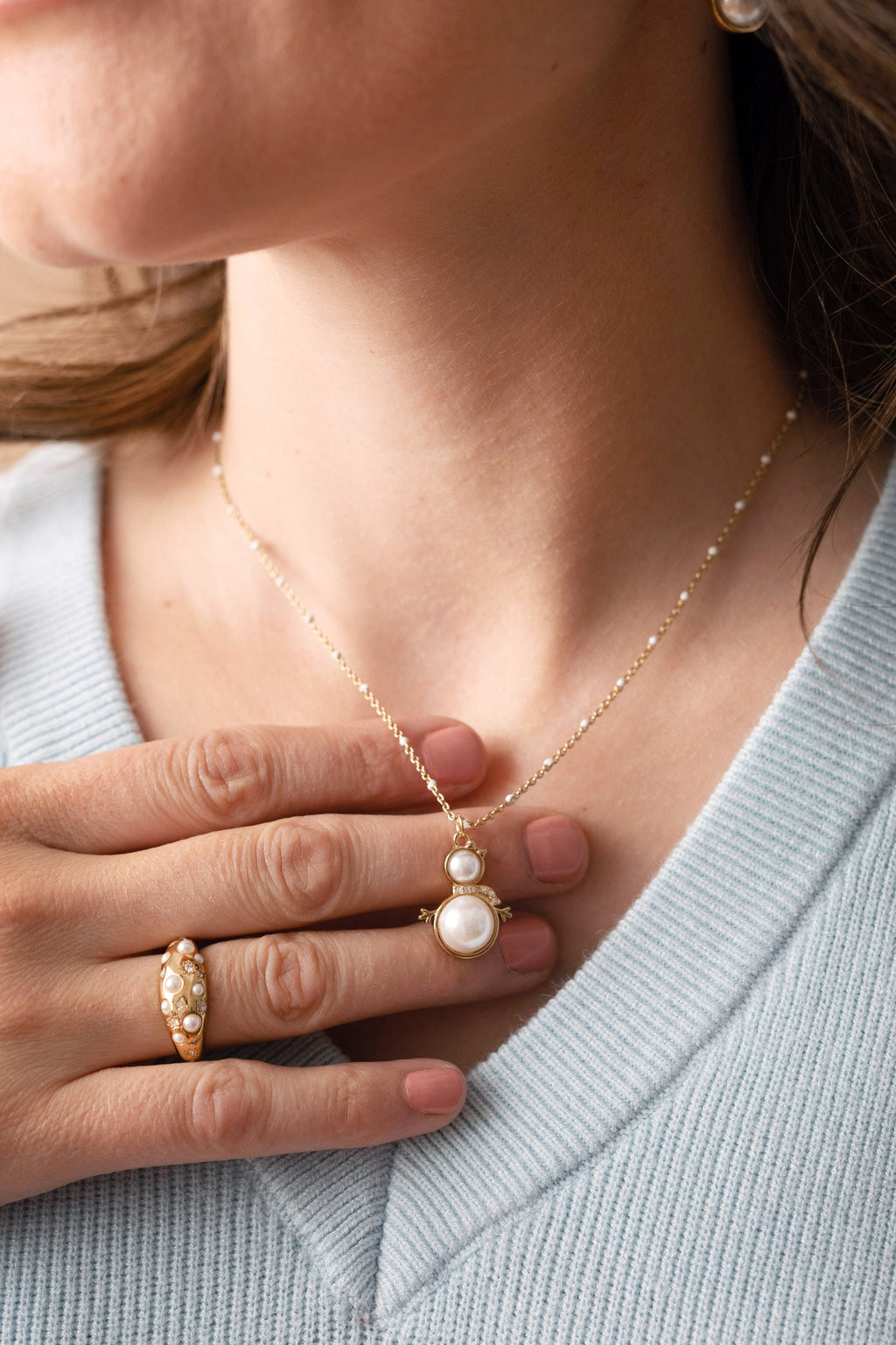 Snowwoman Necklace