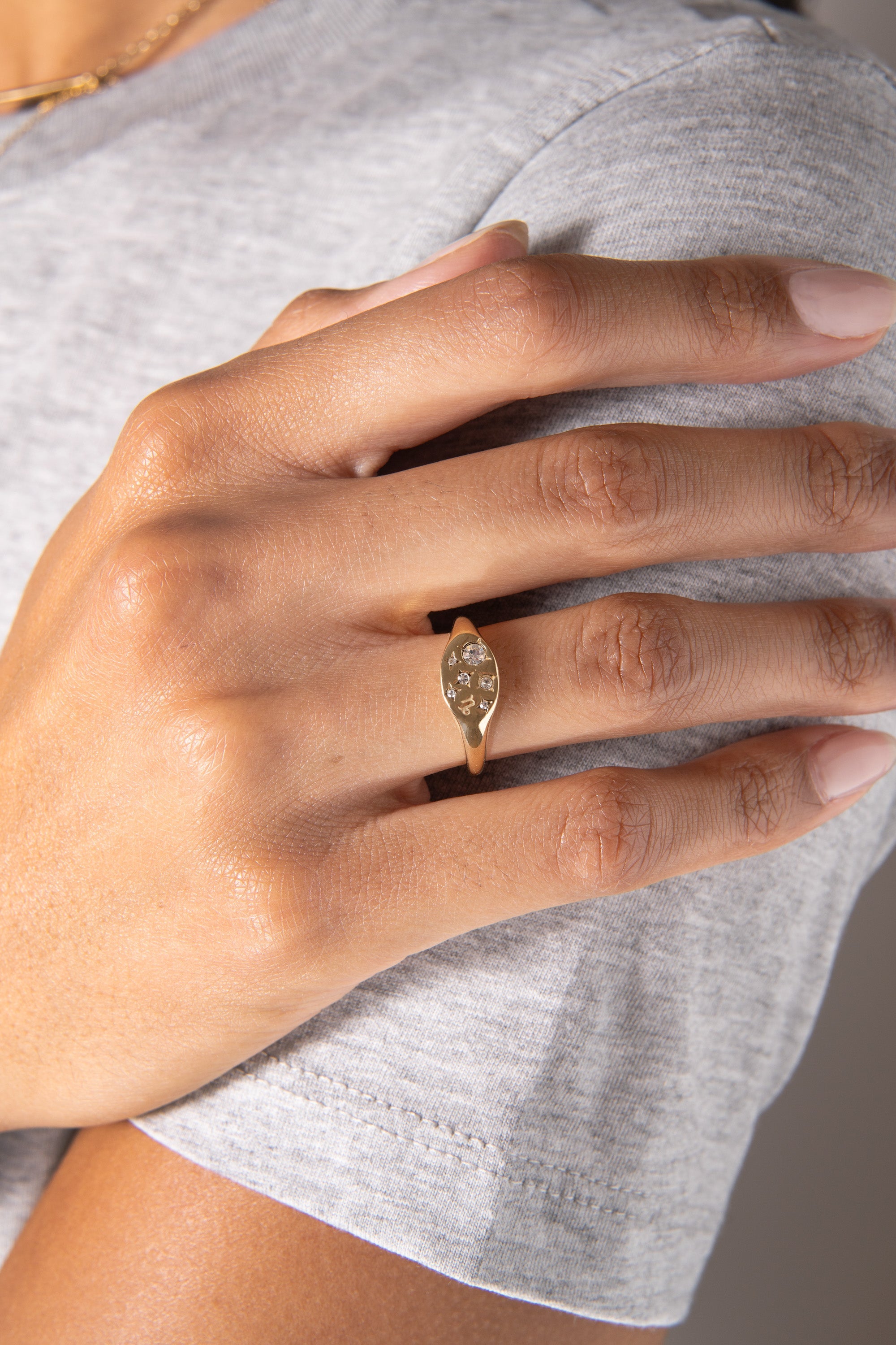 Capricorn Zodiac Ring