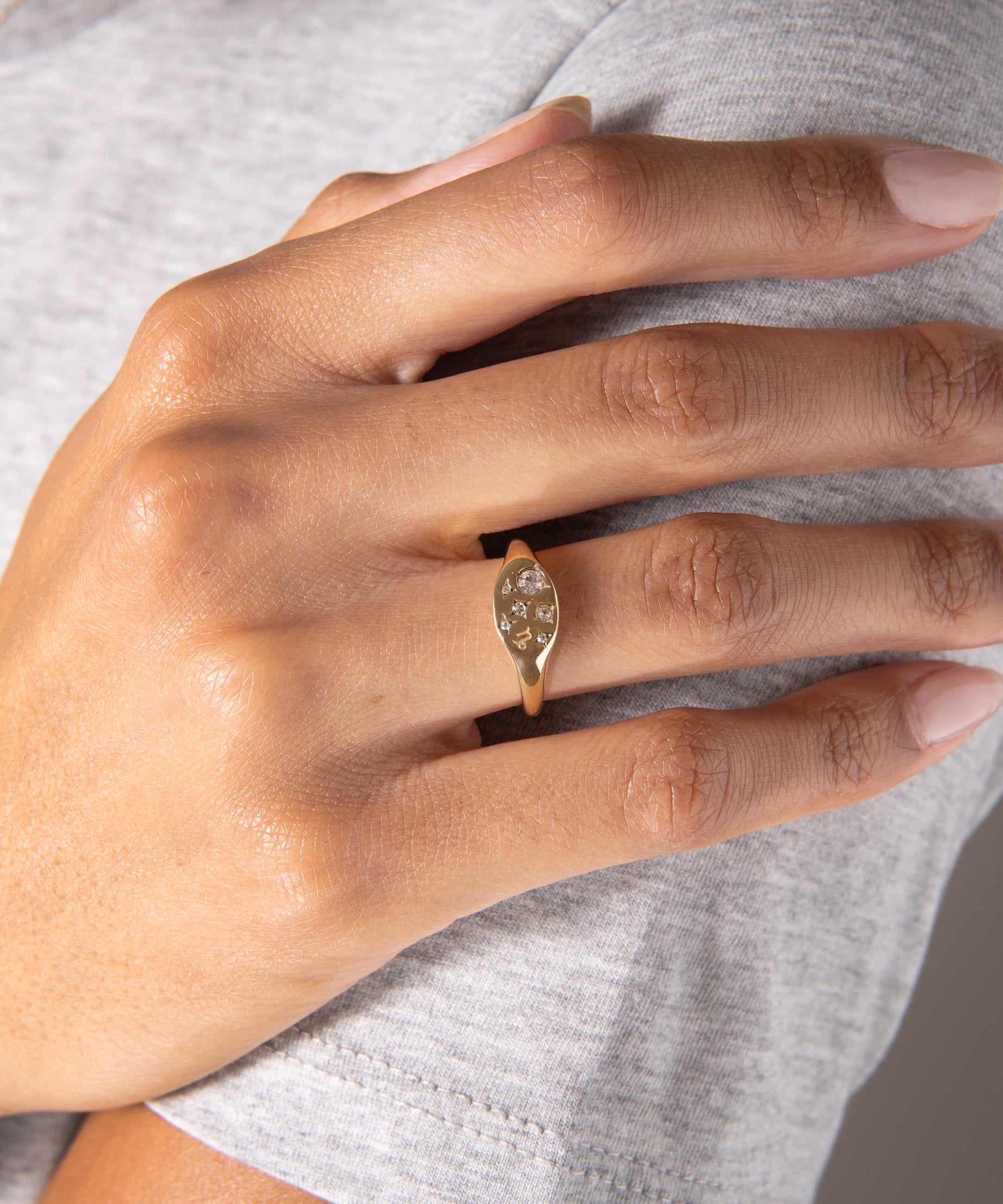 Cancer Zodiac Ring
