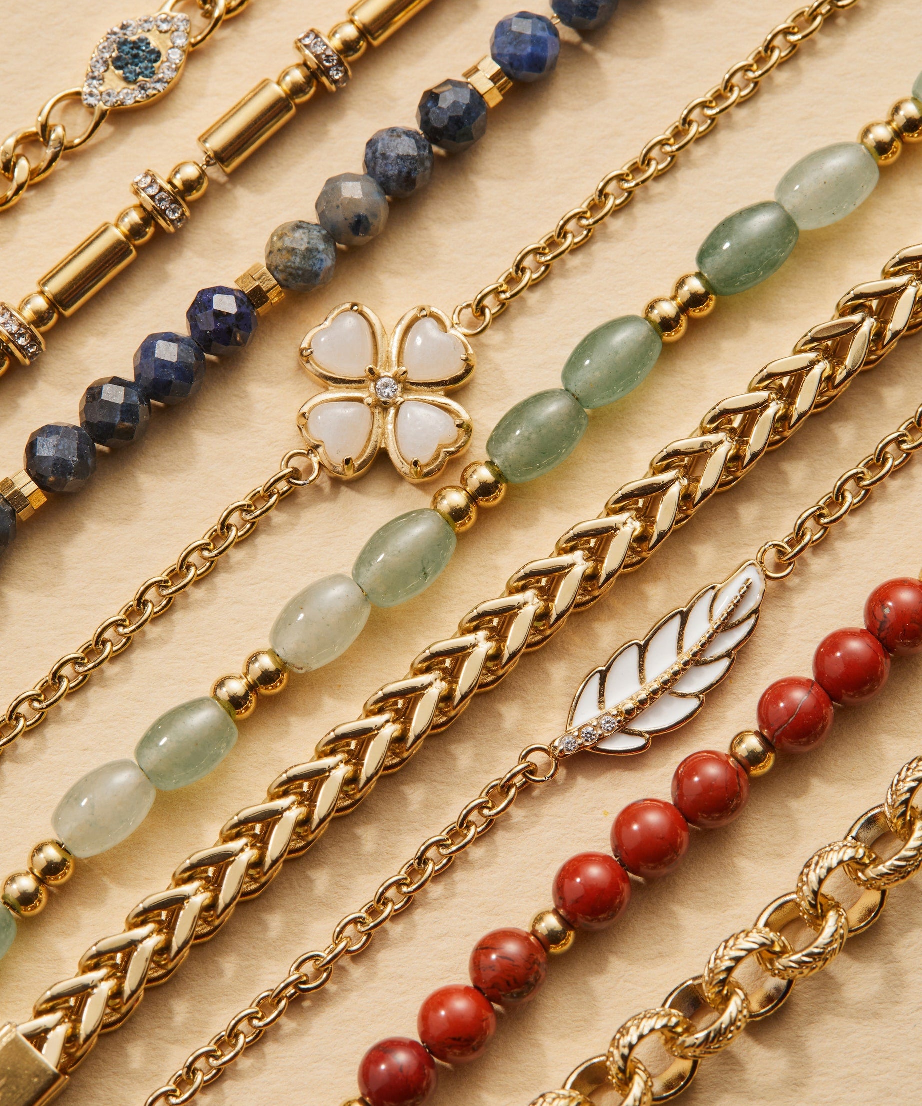 Four-Leaf Clover Stranded™ Bracelet Set