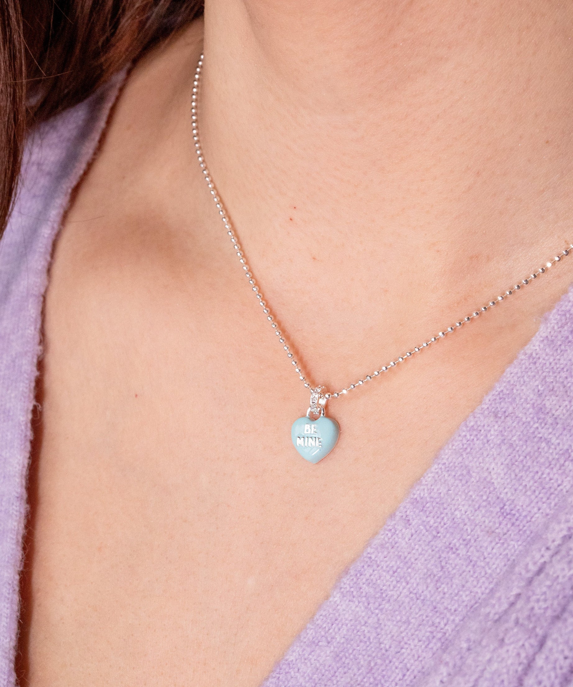 Sweethearts® 'Be Mine' Pendant Charm Necklace