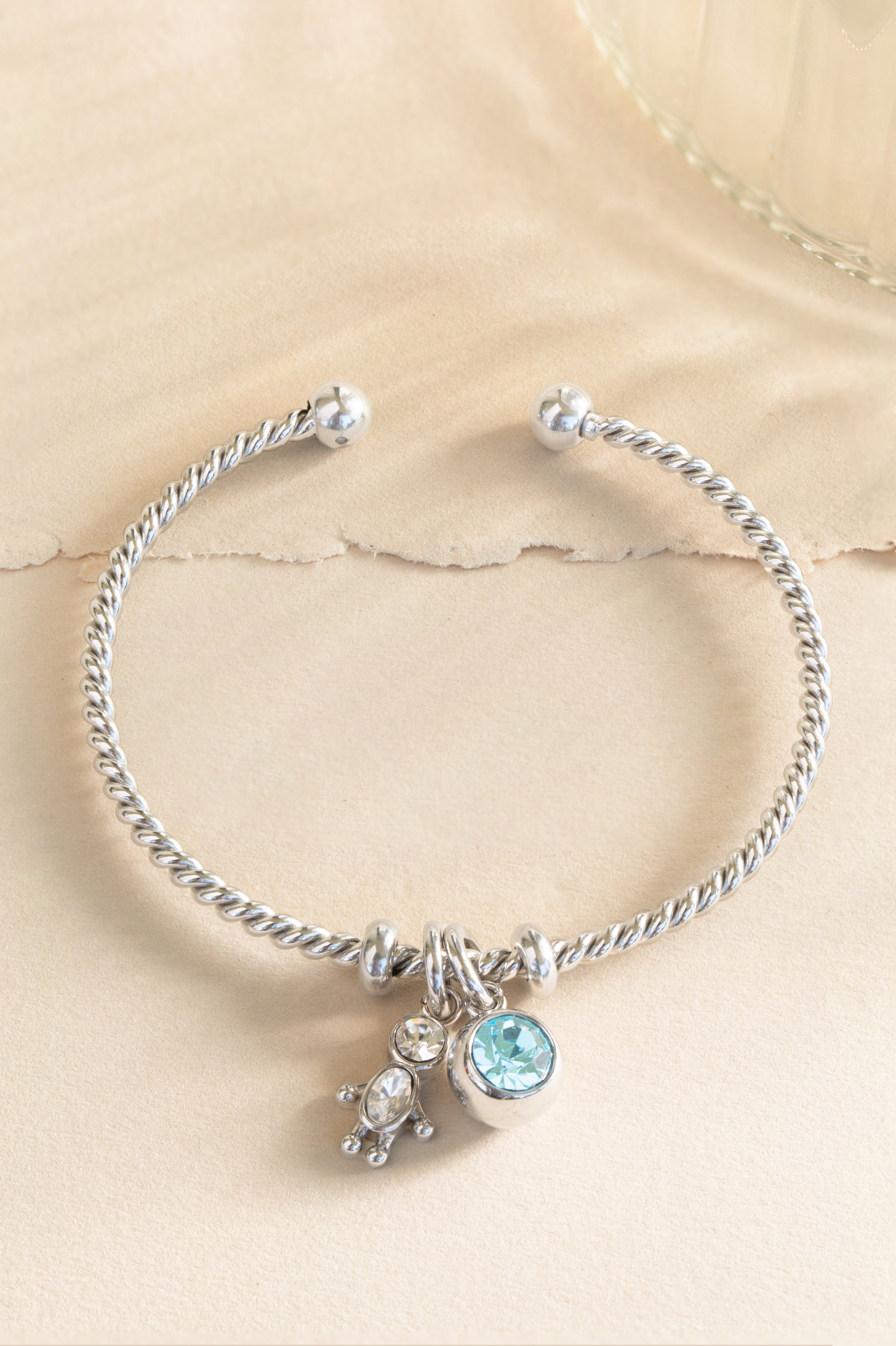 March Birthstone Interchangeable Charm