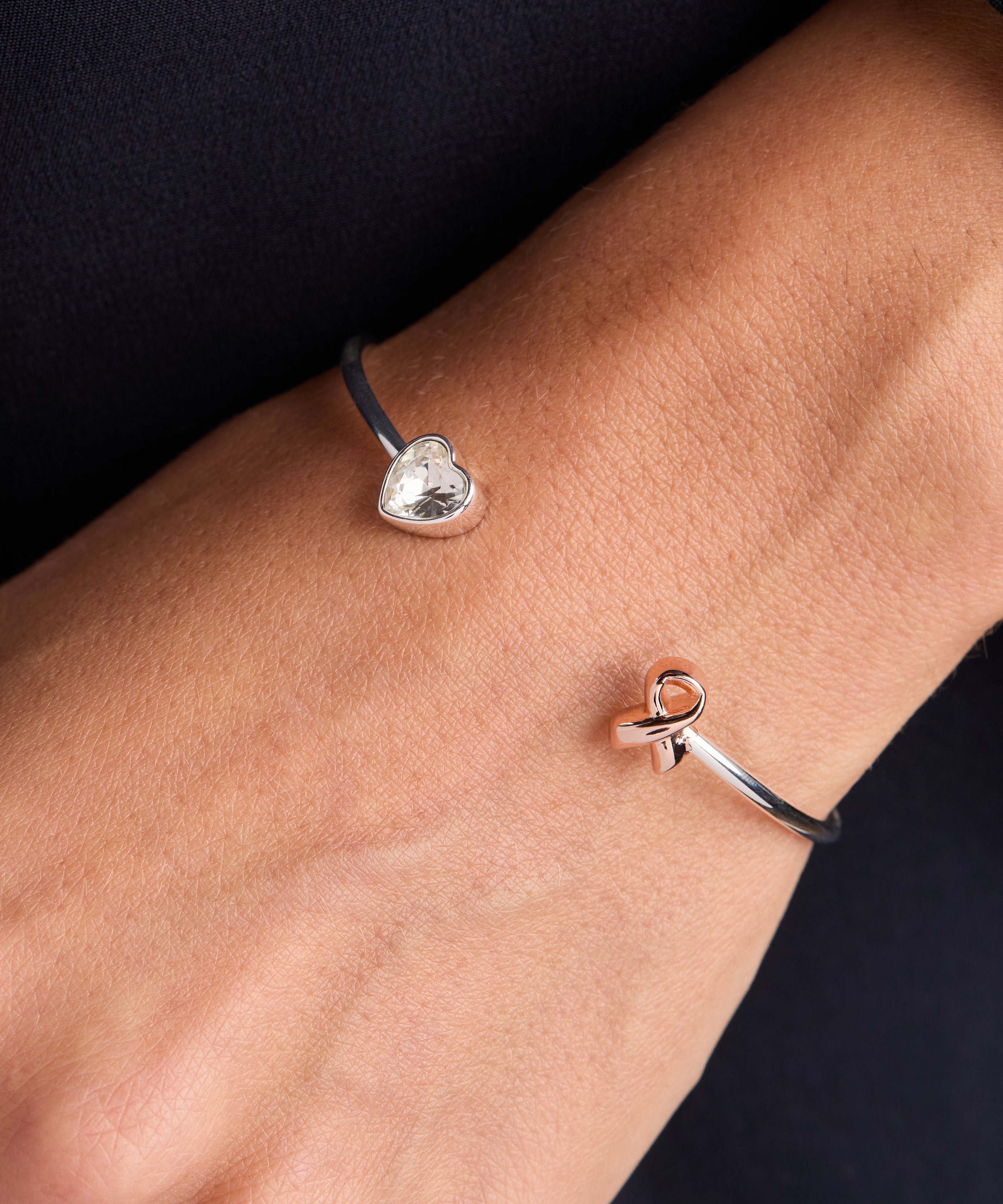 Breast Cancer Awareness Pink Ribbon Flex Cuff