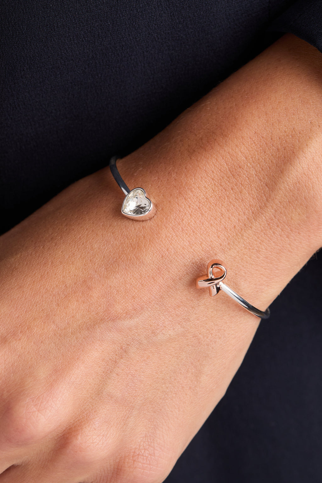 Breast Cancer Awareness Pink Ribbon Flex Cuff