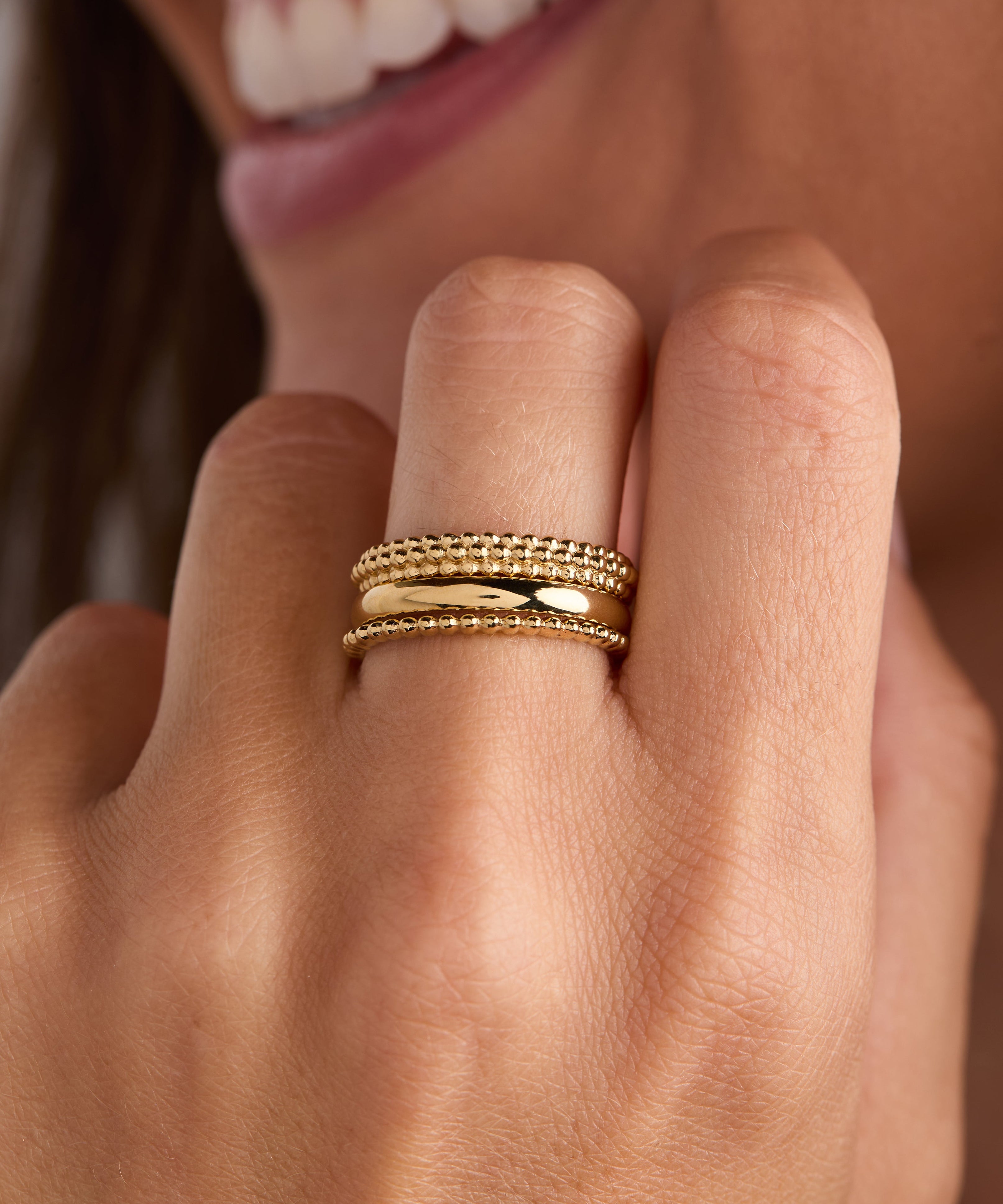 Ball Stacking Ring Set of 3