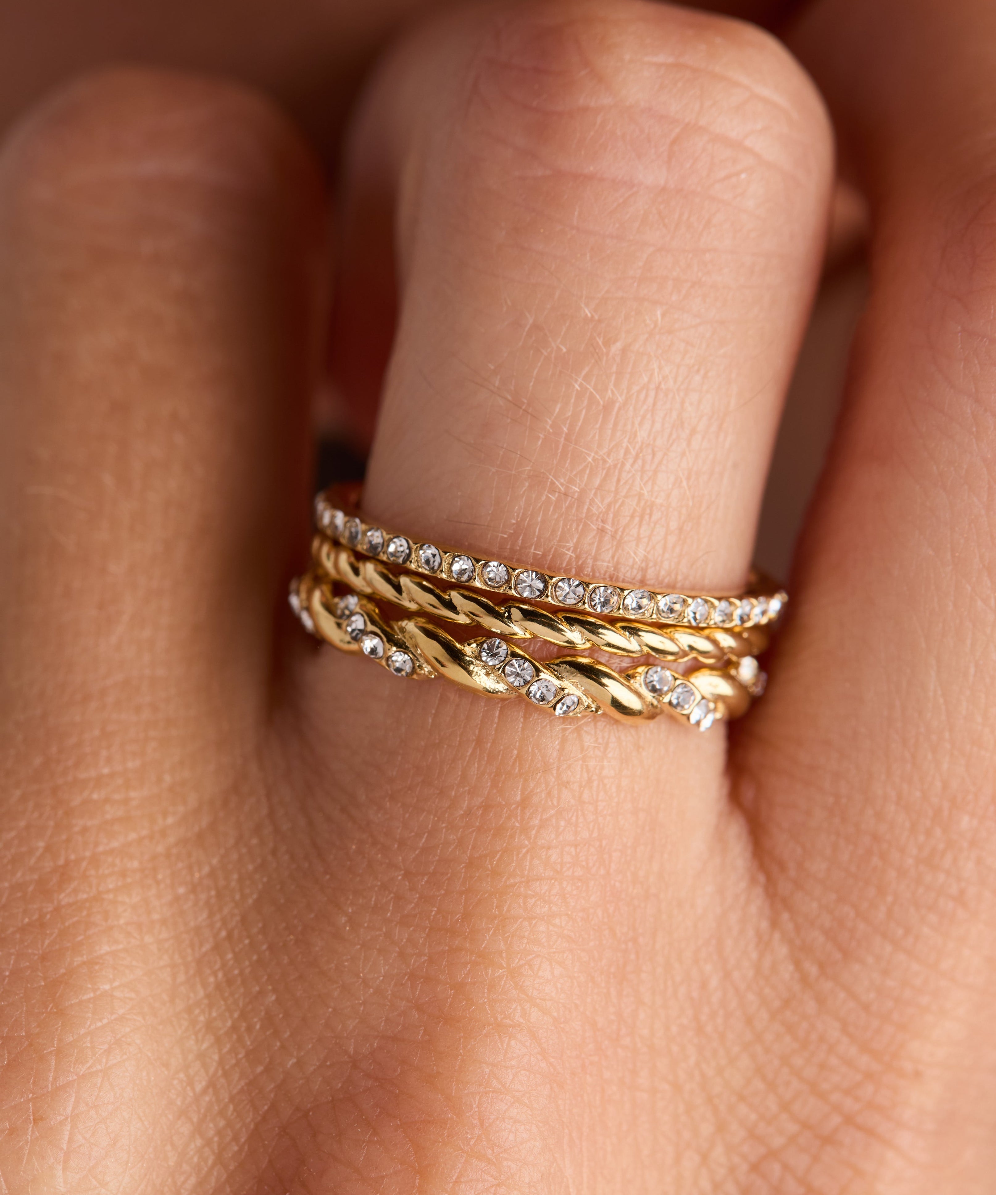 Rope Stacking Ring Set of 3