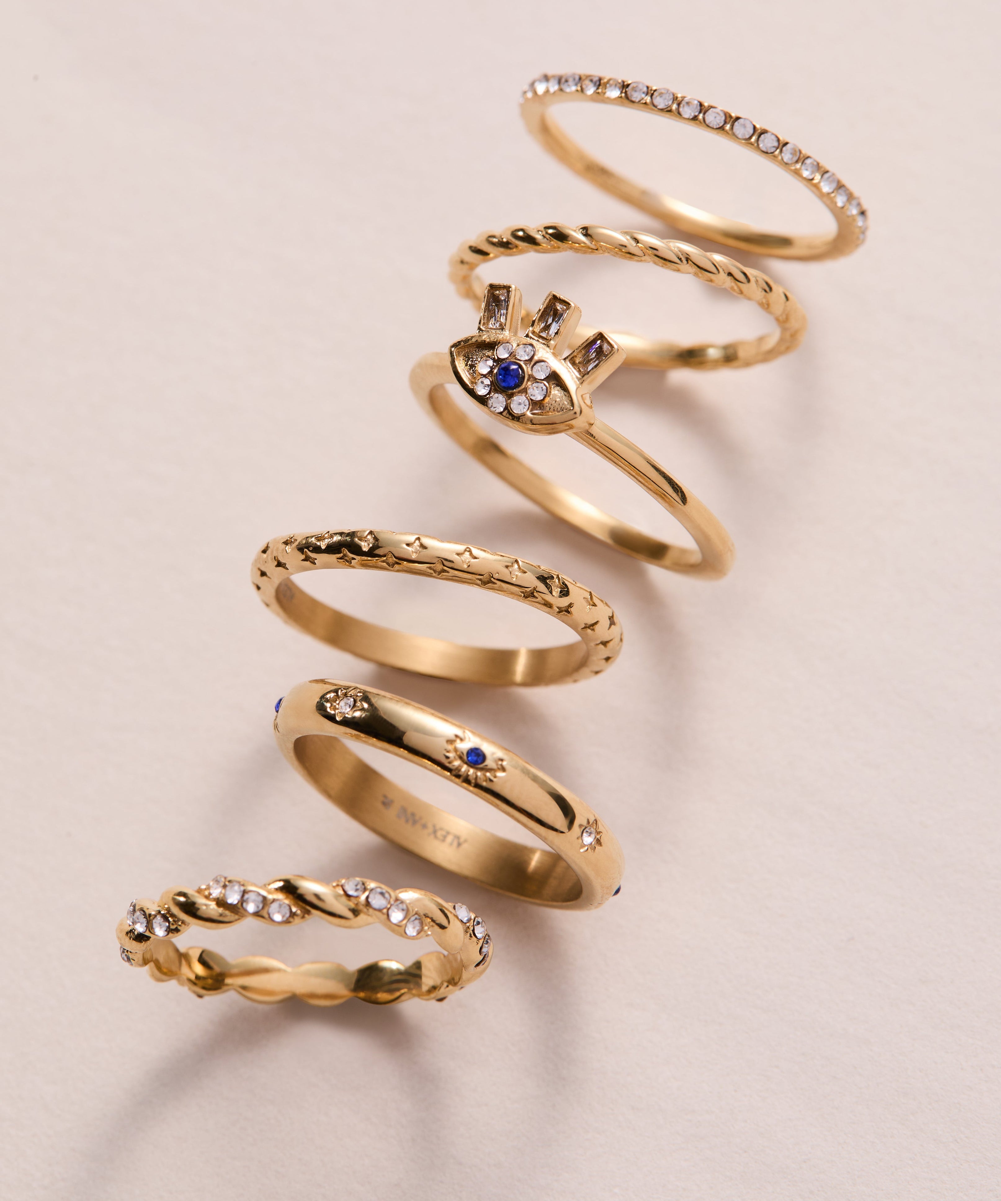 Rope Stacking Ring Set of 3