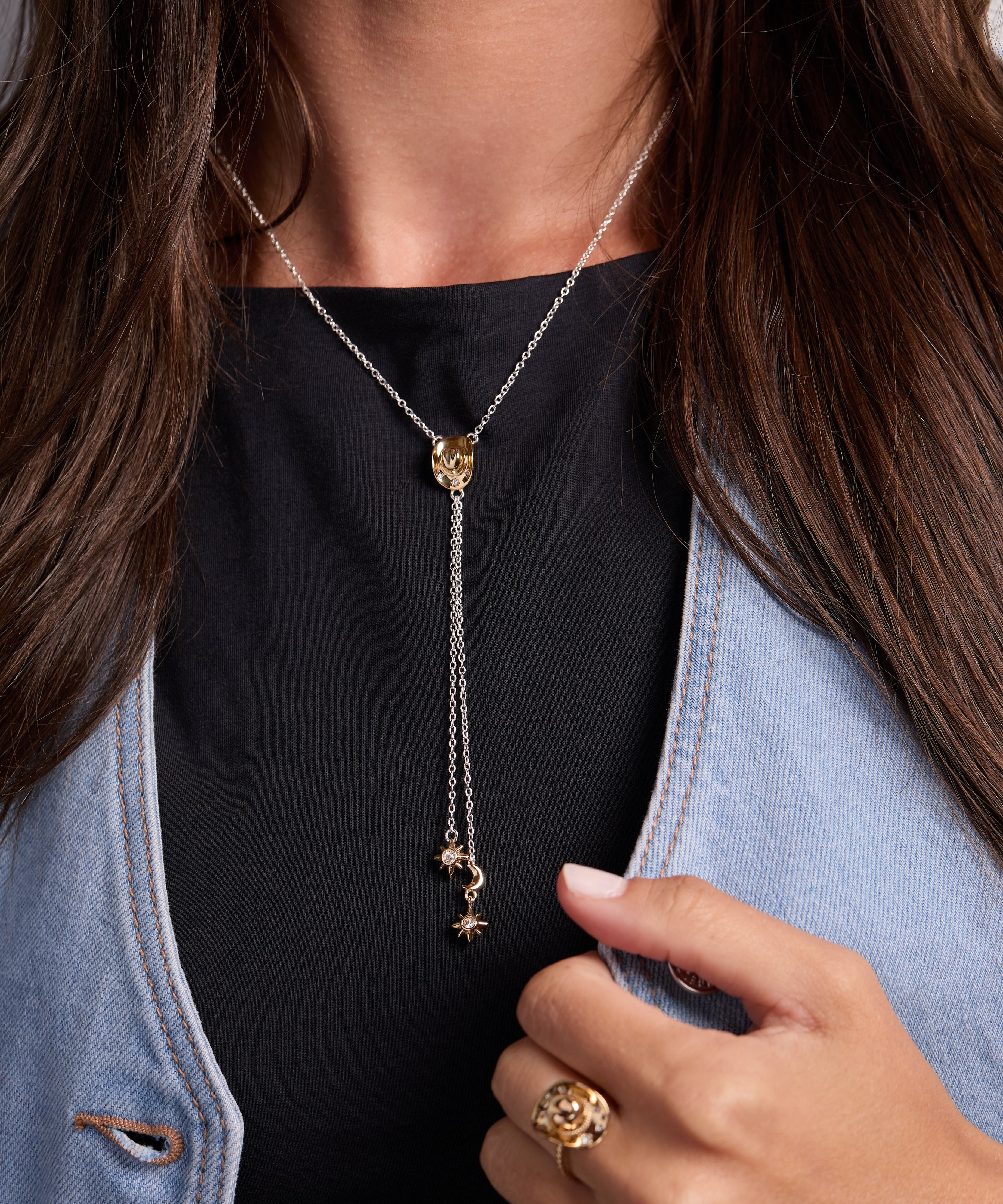 Cosmic Cowgirl Y Necklace