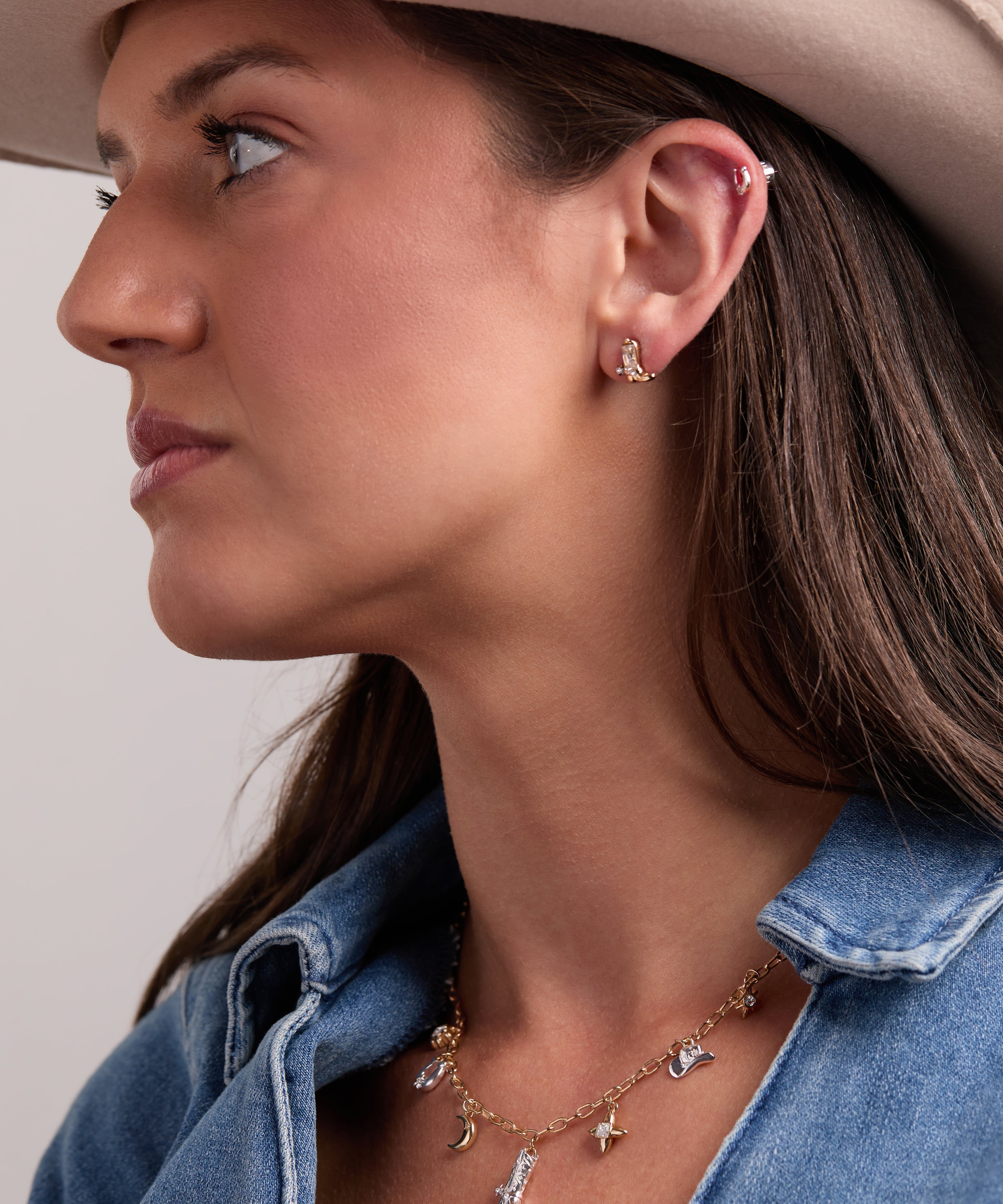 Cosmic Cowgirl Earring Stud Set of 2